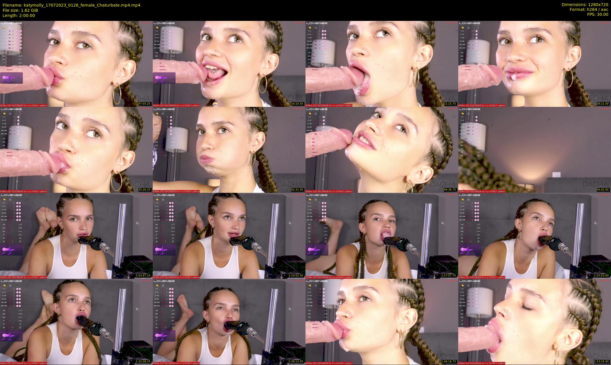 katymolly — 120 minute Chaturbate female cam show recording, 720p, Jul 17, 2023