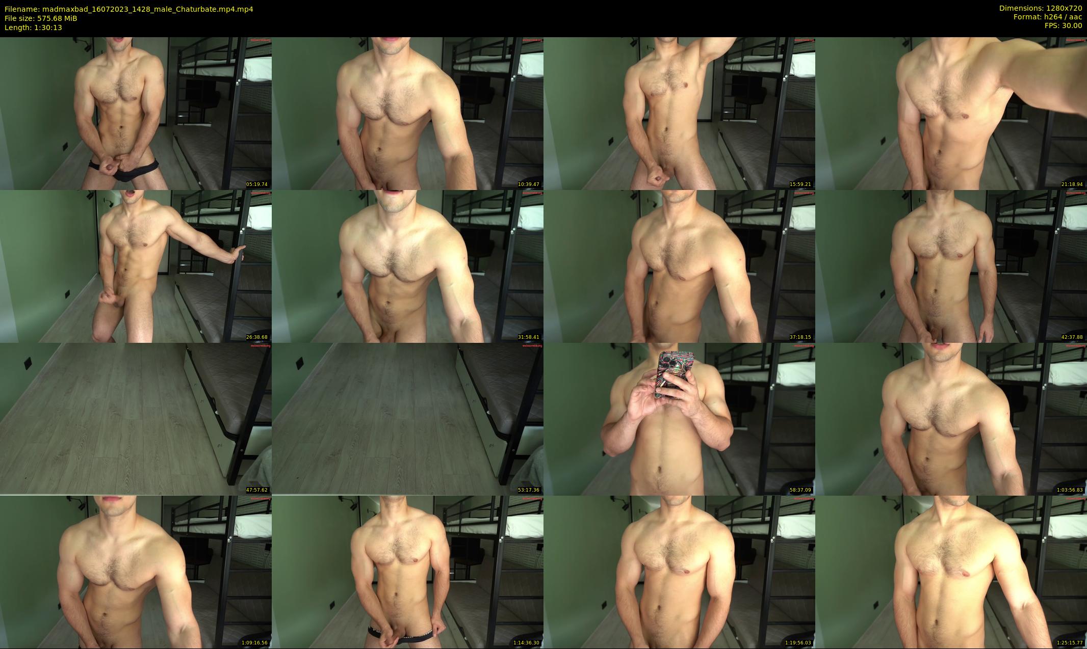 madmaxbad — 91 minute Chaturbate male cam show recording, 720p, Jul 16, 2023
