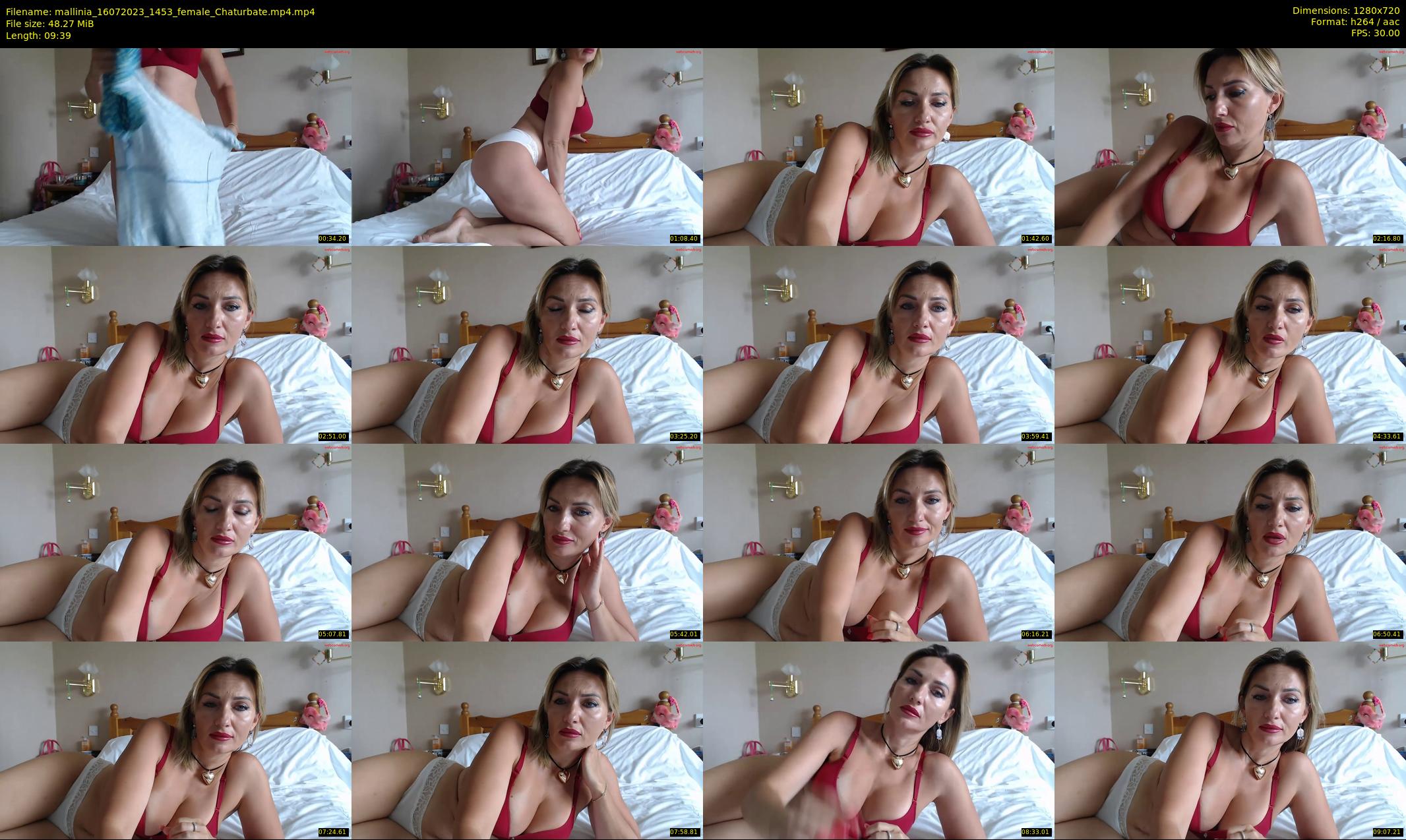 mallinia — 10 minute Chaturbate female cam show recording, 720p, Jul 16, 2023