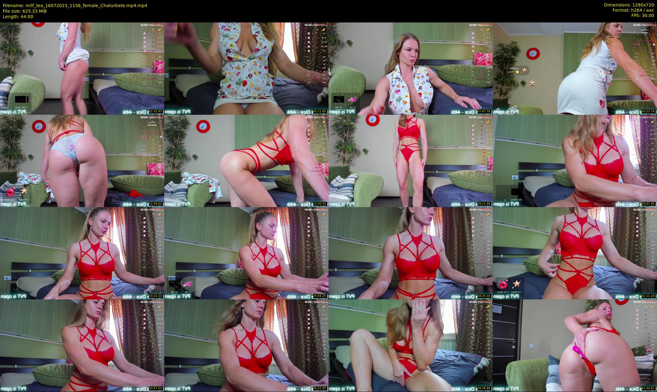 milf_tea — 44 minute Chaturbate female cam show recording, 720p, Jul 16, 2023
