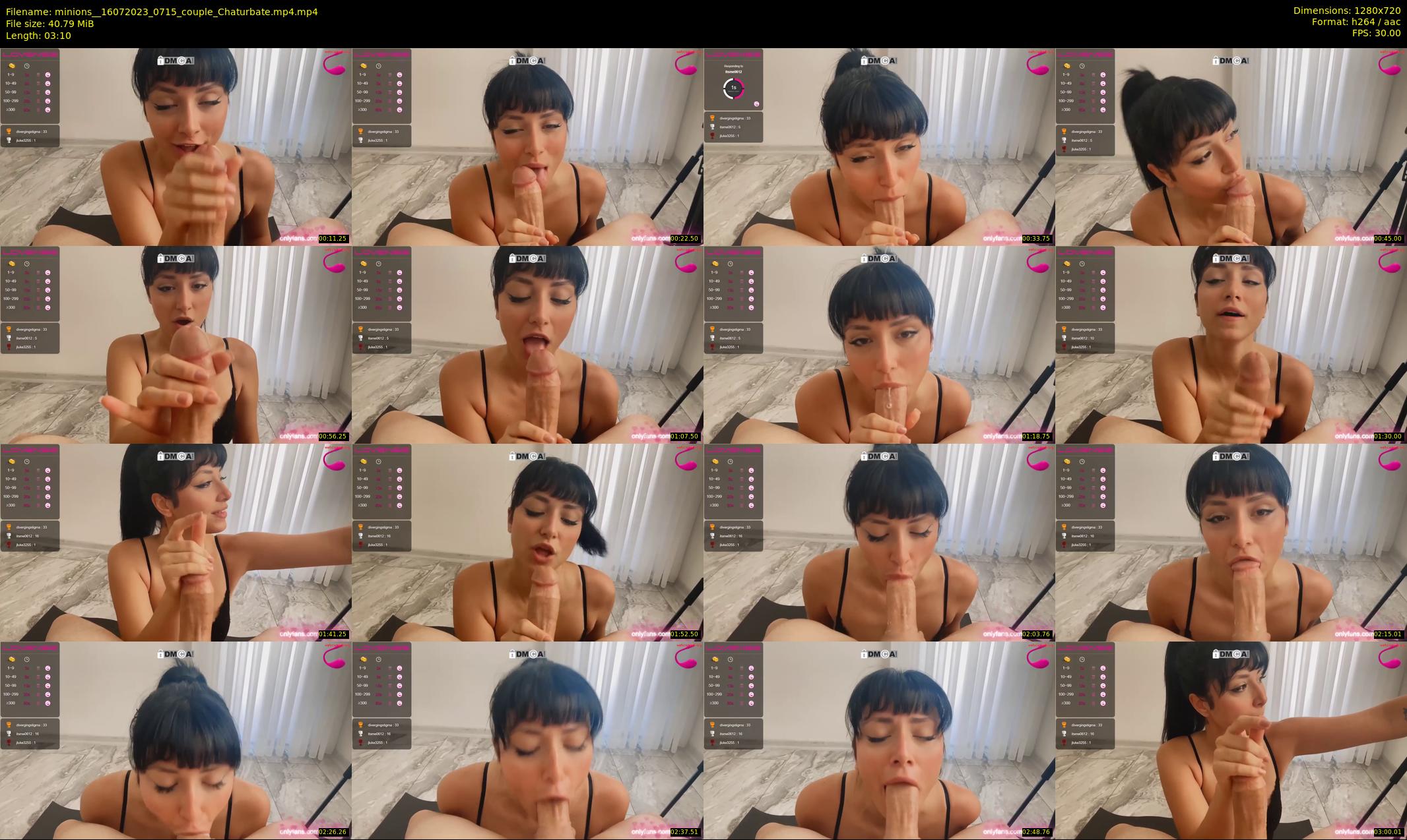 minions_ — 4 minute Chaturbate couple cam show recording, 720p, Jul 16, 2023