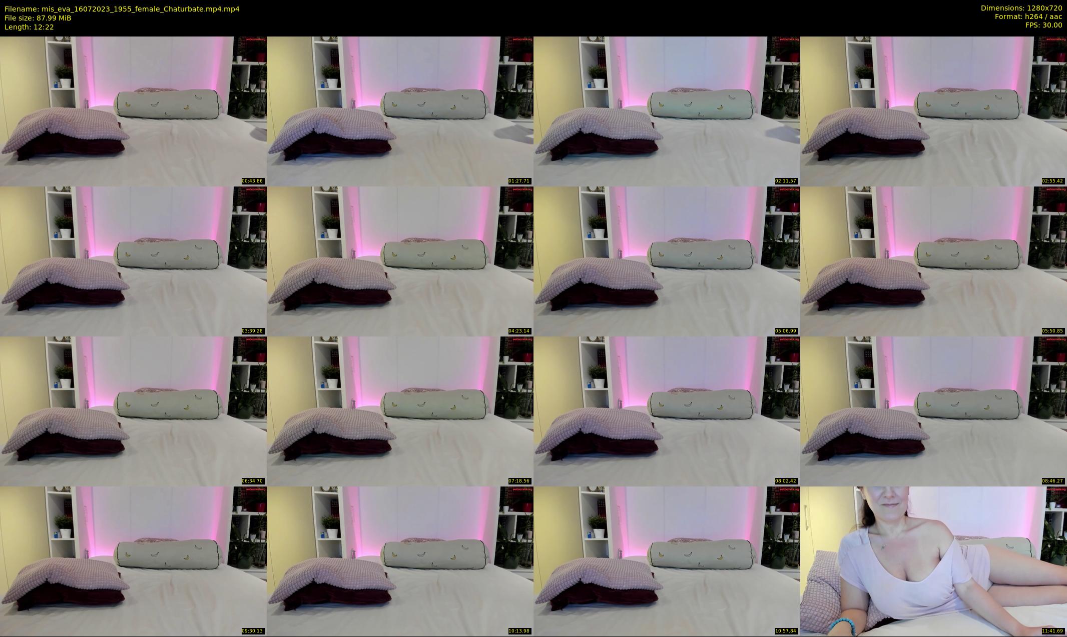 mis_eva — 13 minute Chaturbate female cam show recording, 720p, Jul 16, 2023