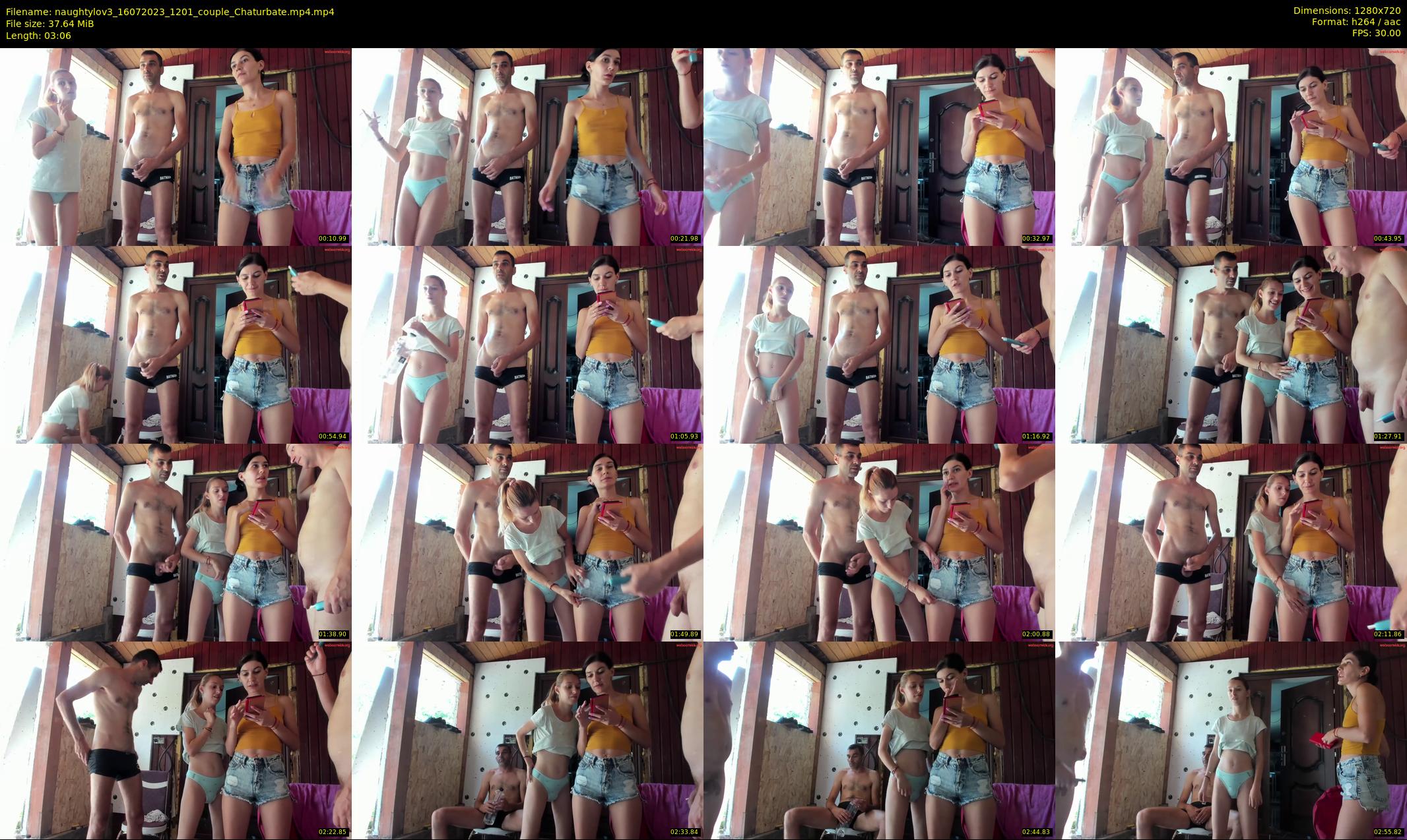 naughtylov3 — 4 minute Chaturbate couple cam show recording, 720p, Jul 16, 2023