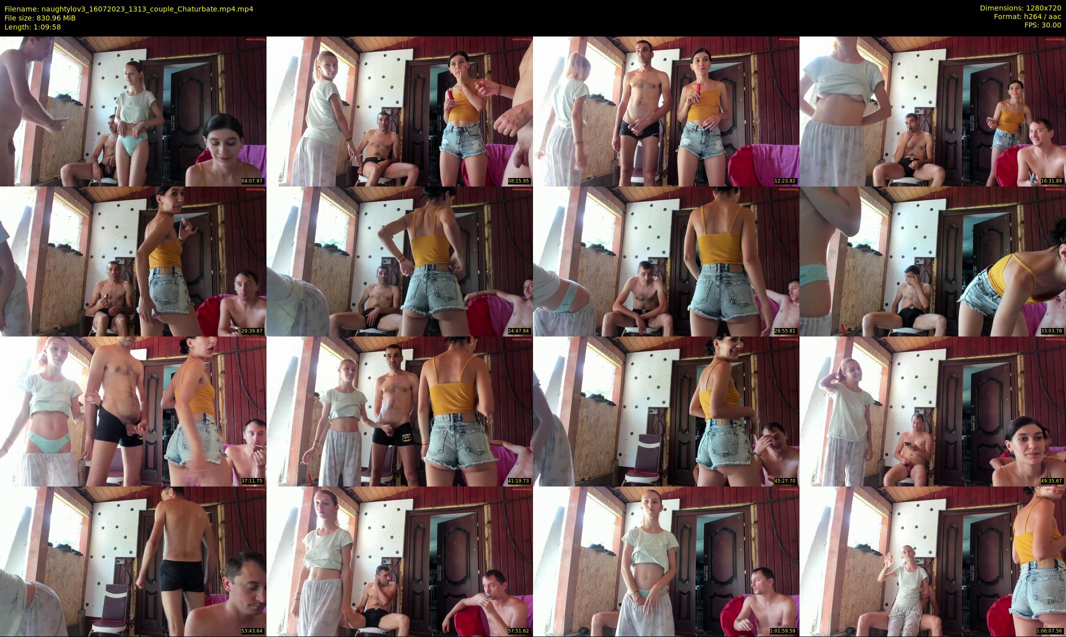 naughtylov3 — 70 minute Chaturbate couple cam show recording, 720p, Jul 16, 2023