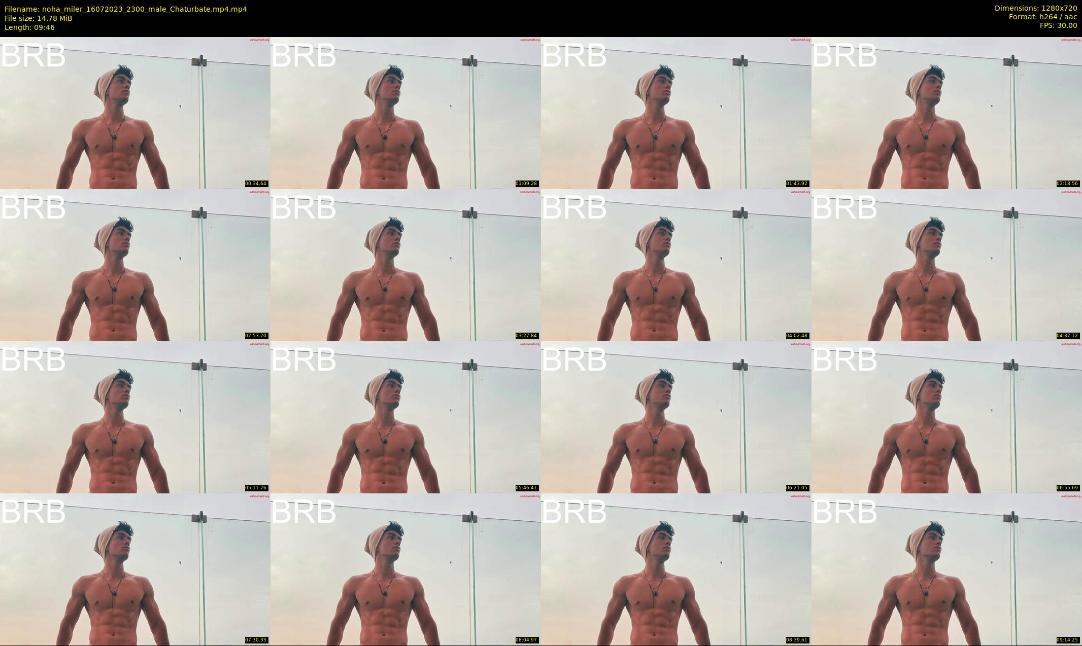noha_miler — 10 minute Chaturbate male cam show recording, 720p, Jul 16, 2023