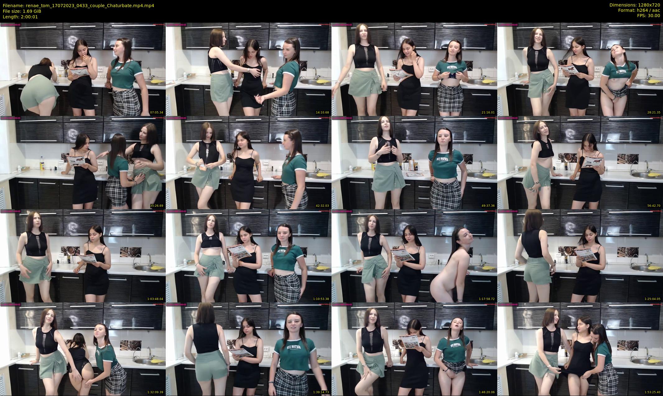 renae_tom — 121 minute Chaturbate couple cam show recording, 720p, Jul 17, 2023