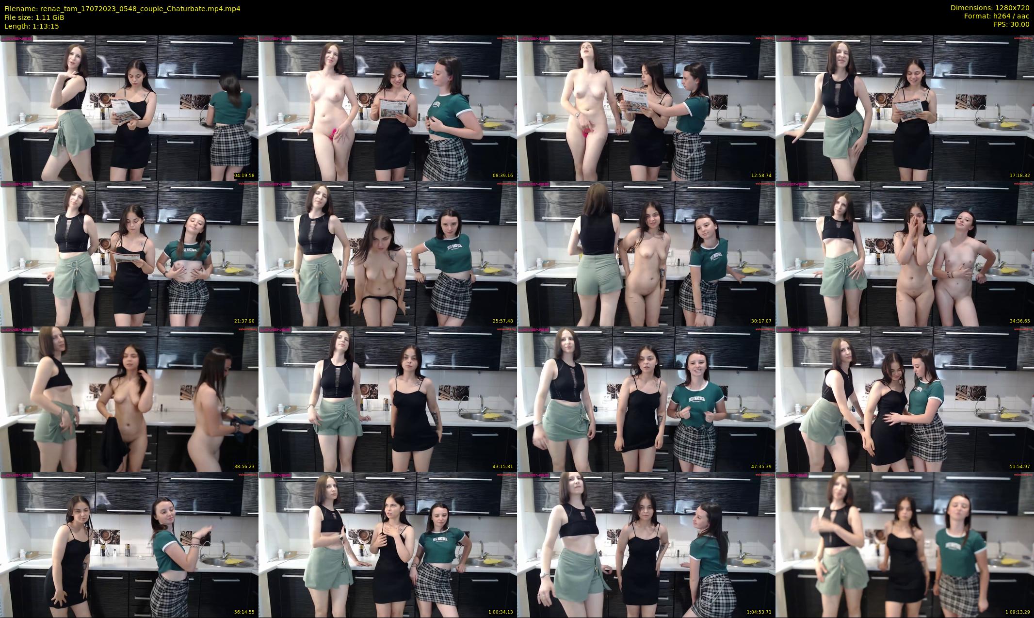 renae_tom — 74 minute Chaturbate couple cam show recording, 720p, Jul 17, 2023