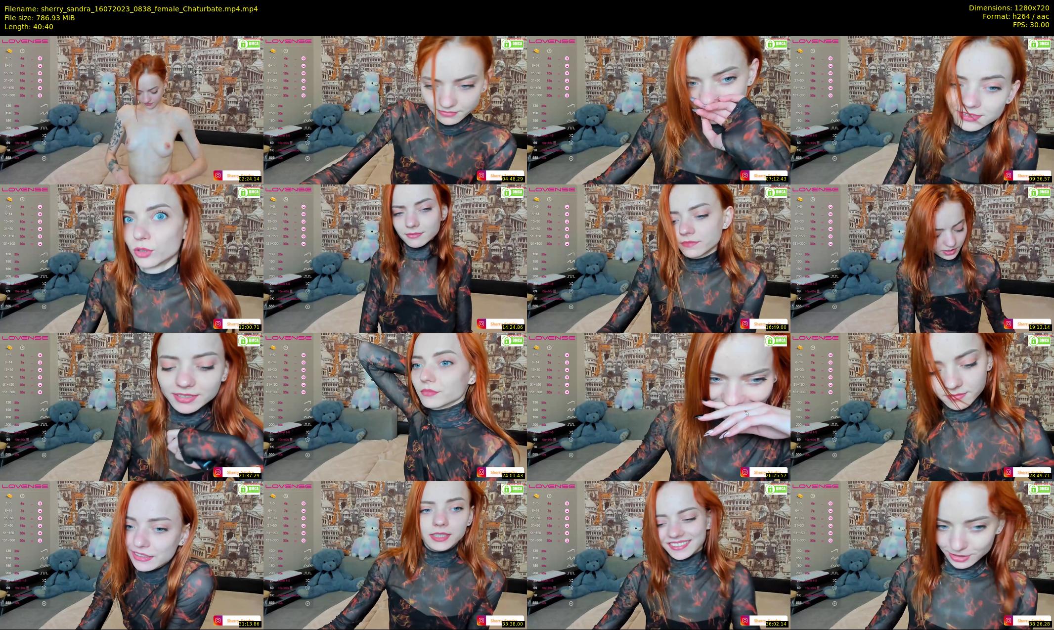sherry_sandra — 41 minute Chaturbate female cam show recording, 720p, Jul 16, 2023