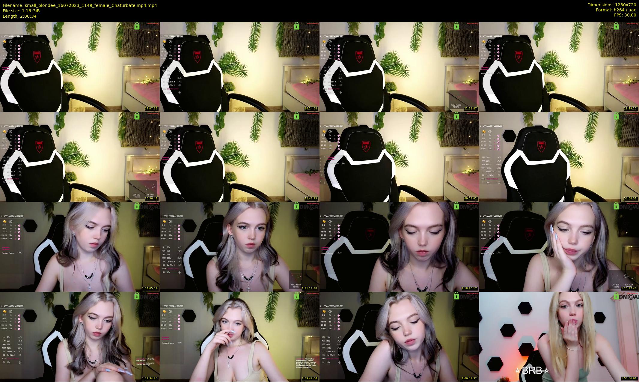 small_blondee — 121 minute Chaturbate female cam show recording, 720p, Jul 16, 2023