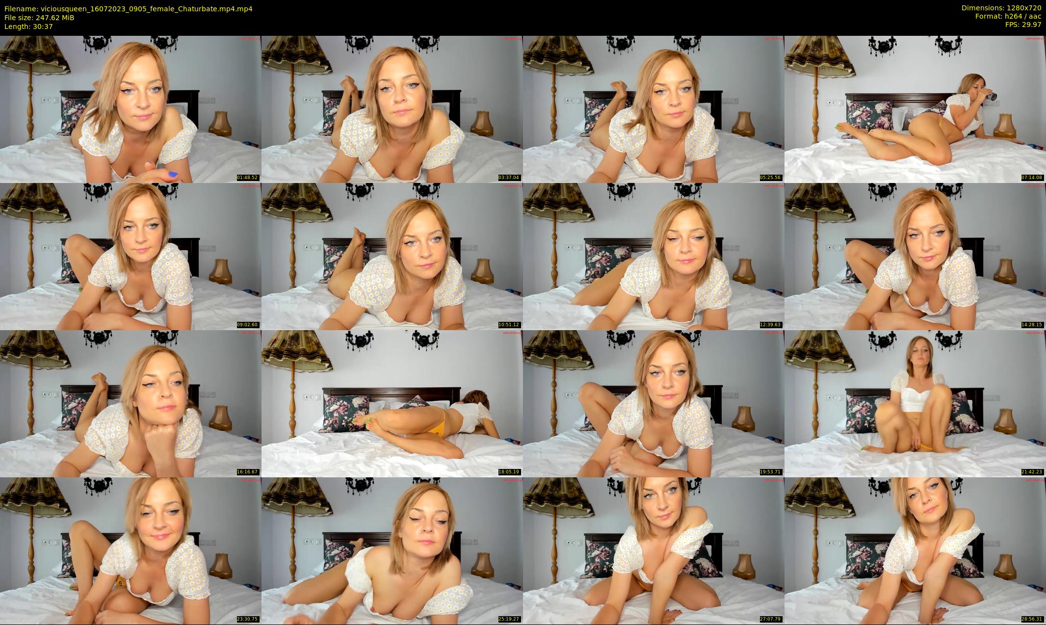 viciousqueen — 31 minute Chaturbate female cam show recording, 720p, Jul 16, 2023