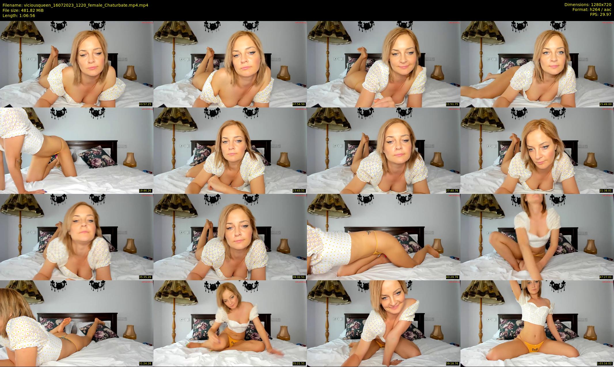 viciousqueen — 67 minute Chaturbate female cam show recording, 720p, Jul 16, 2023