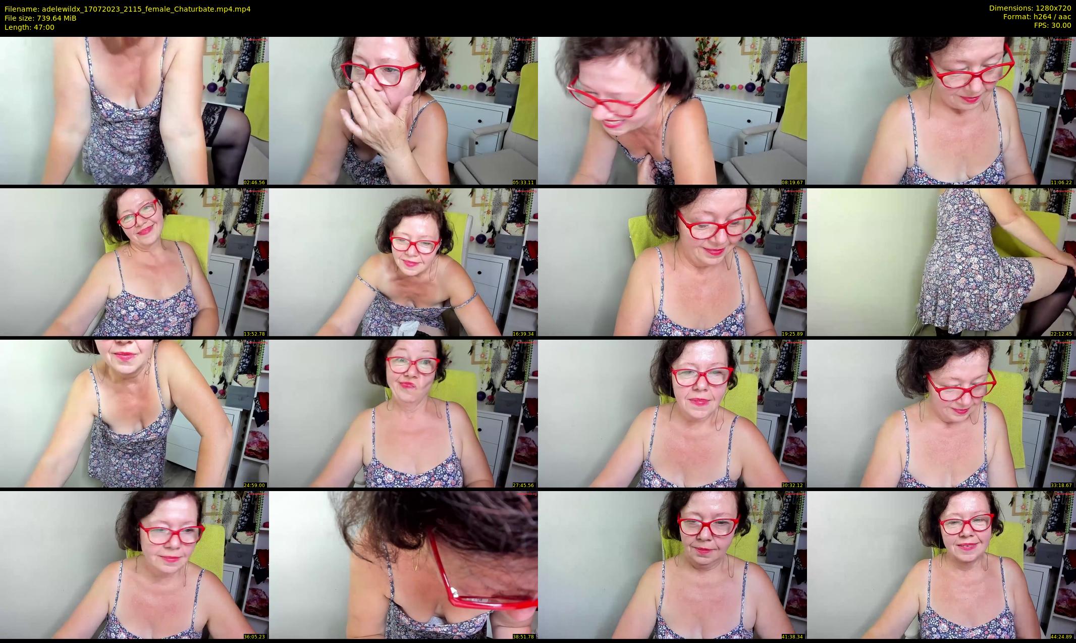 adelewildx — 47 minute Chaturbate female cam show recording, 720p, Jul 17, 2023