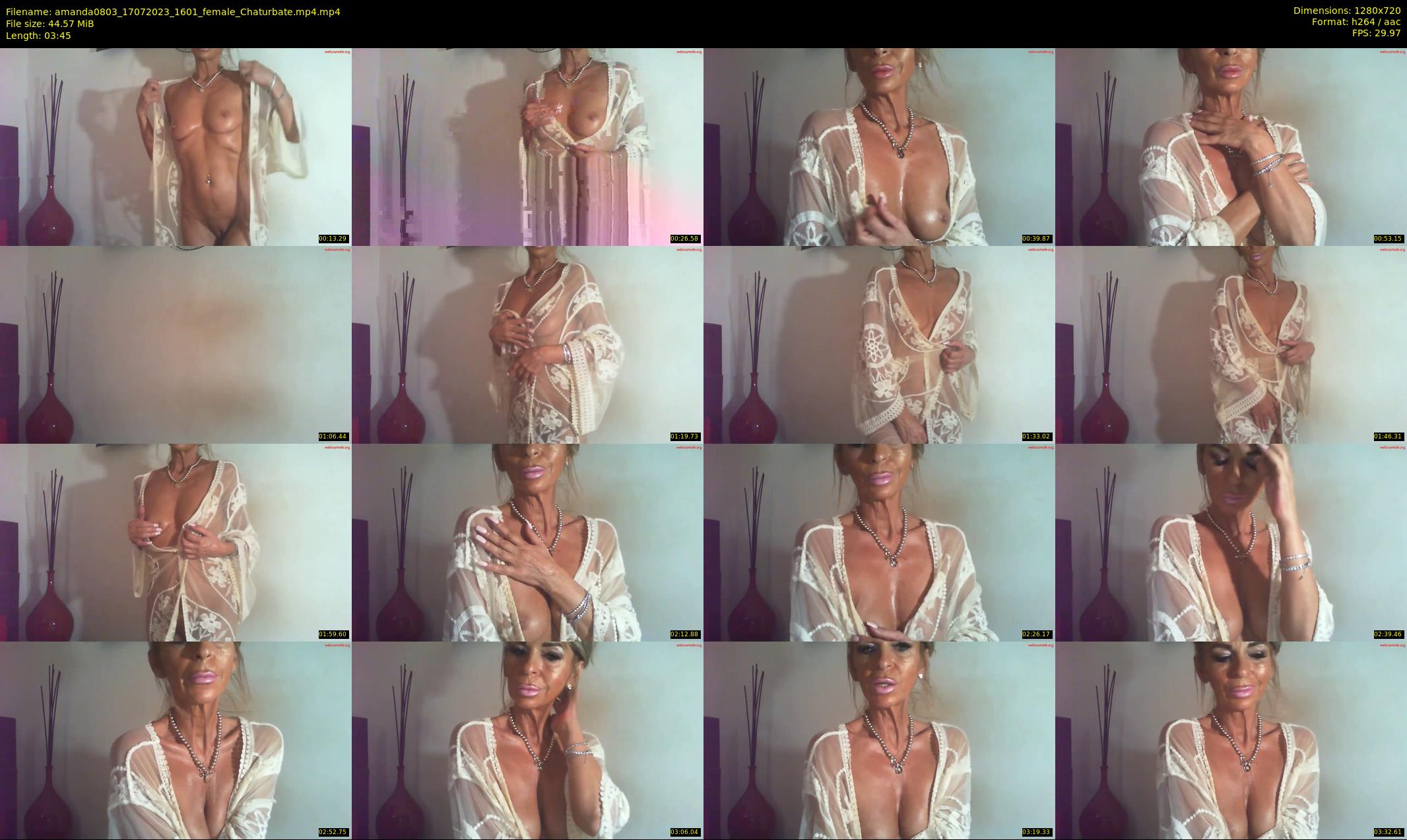 amanda0803 — 4 minute Chaturbate female cam show recording, 720p, Jul 17, 2023