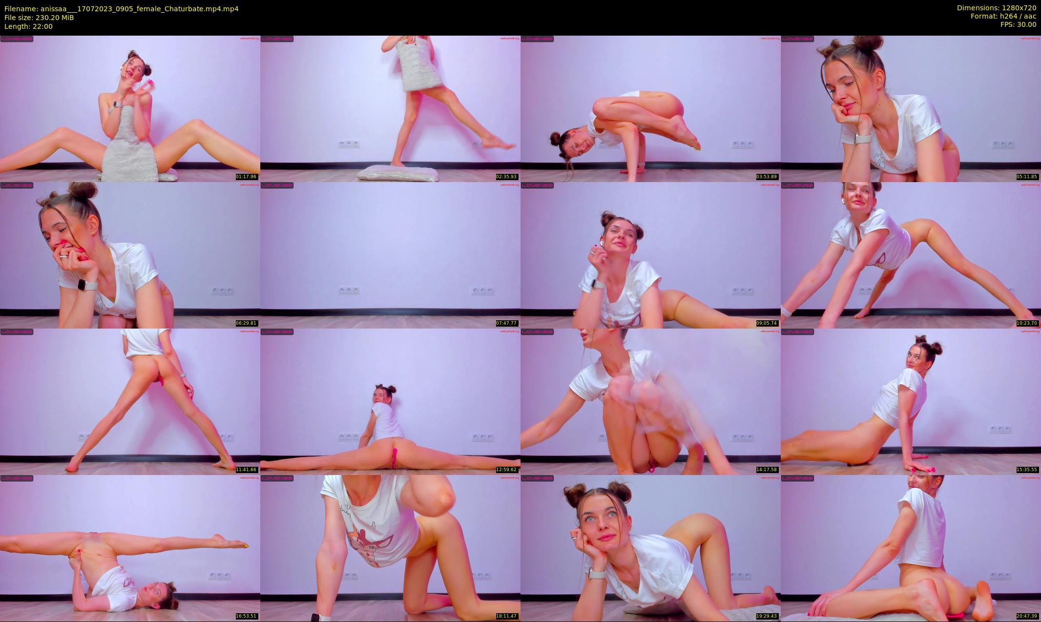 anissaa__ — 22 minute Chaturbate female cam show recording, 720p, Jul 17, 2023