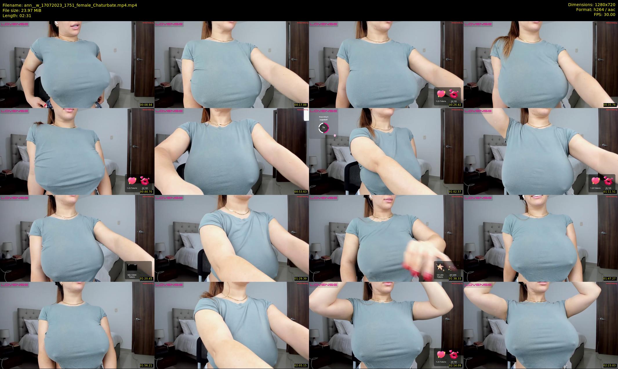 ann__w — 3 minute Chaturbate female cam show recording, 720p, Jul 17, 2023