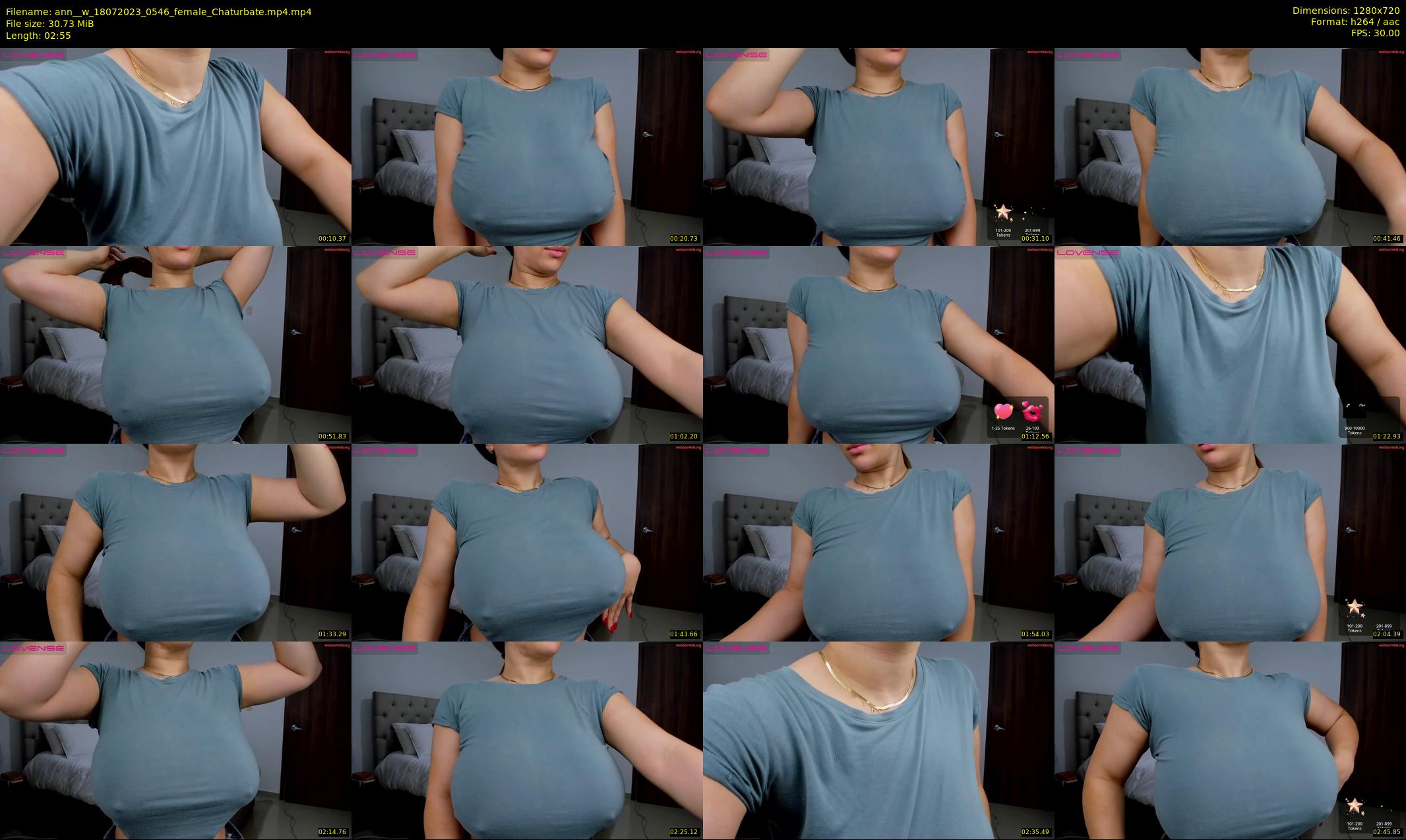 ann__w — 3 minute Chaturbate female cam show recording, 720p, Jul 18, 2023
