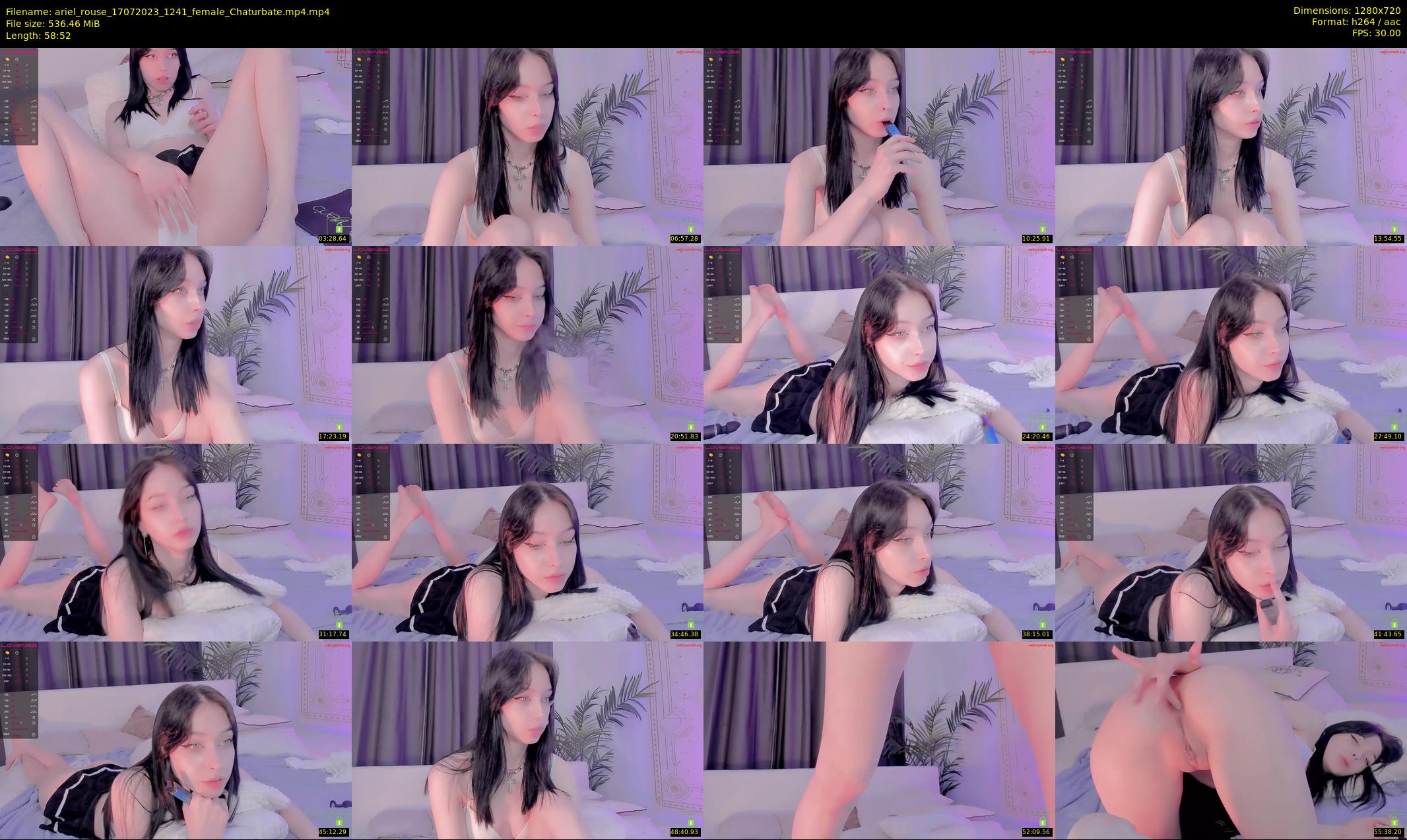 ariel_rouse — 59 minute Chaturbate female cam show recording, 720p, Jul 17, 2023