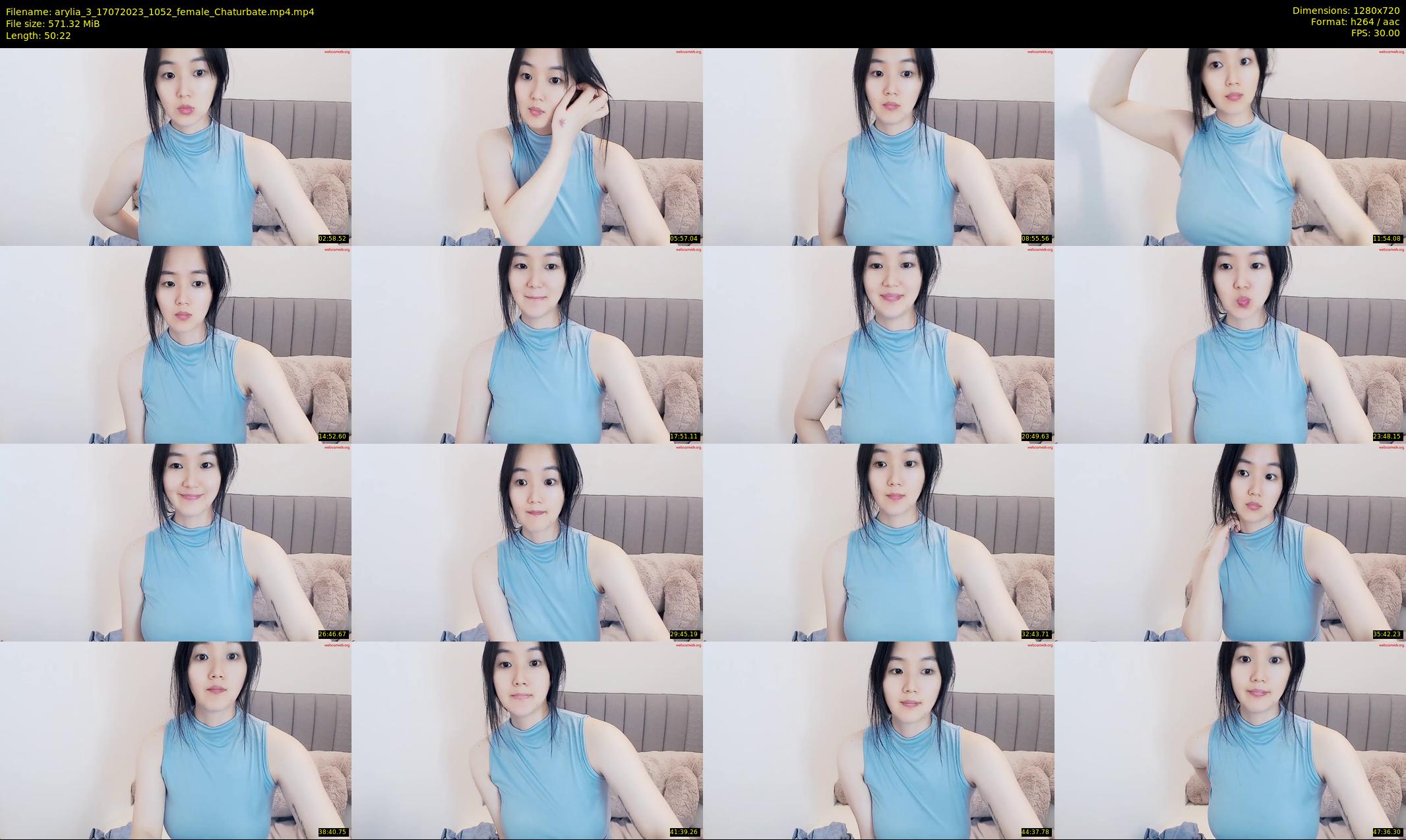arylia_3 — 51 minute Chaturbate female cam show recording, 720p, Jul 17, 2023