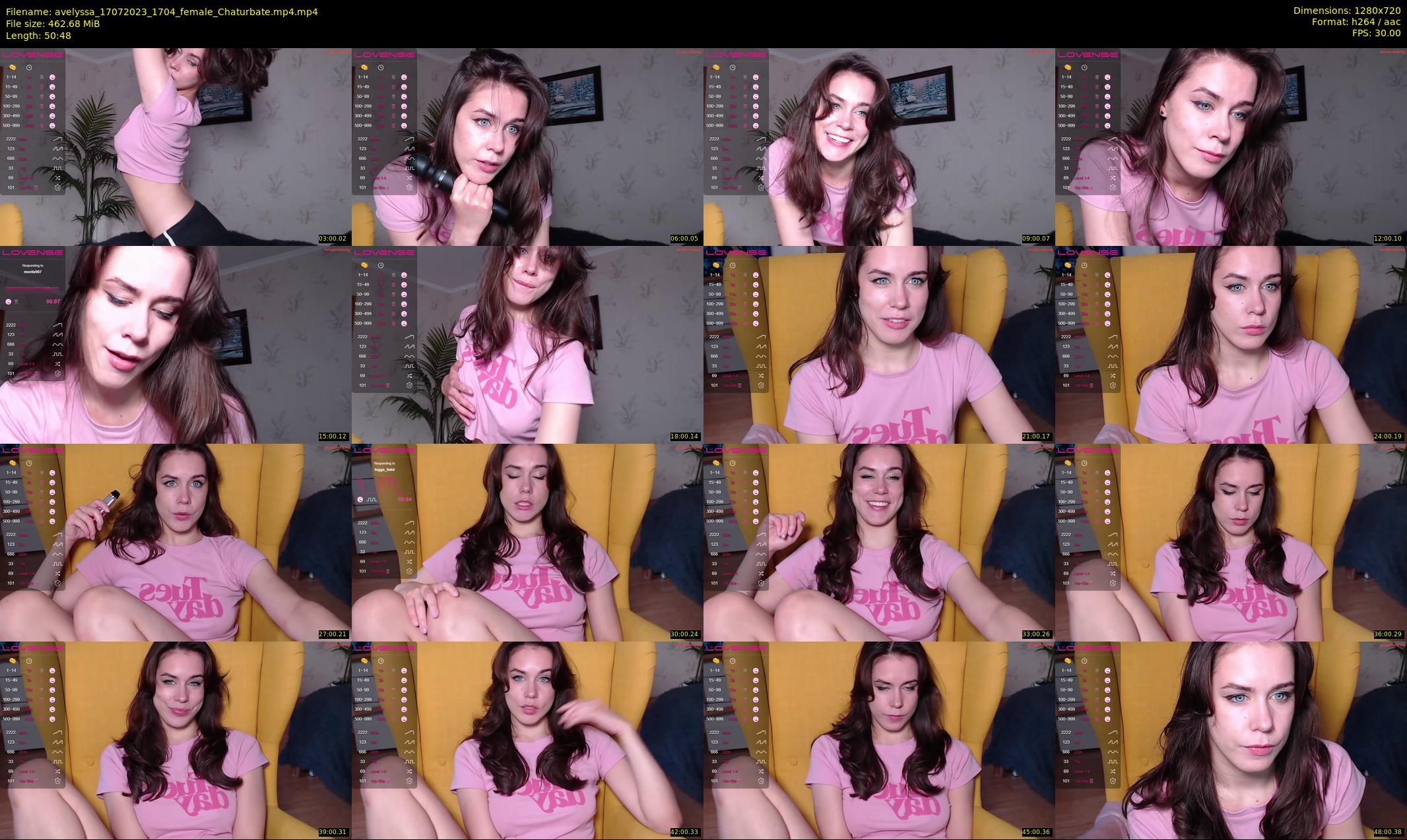 avelyssa — 51 minute Chaturbate female cam show recording, 720p, Jul 17, 2023