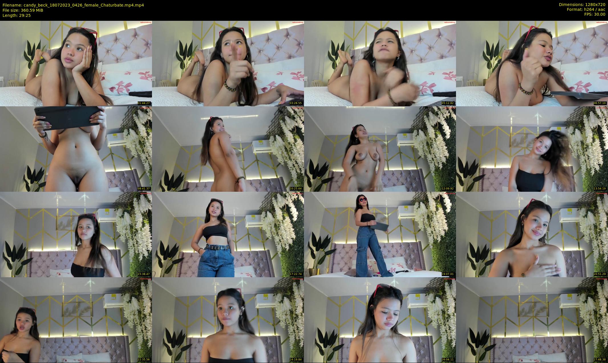 candy_beck — 30 minute Chaturbate female cam show recording, 720p, Jul 18, 2023