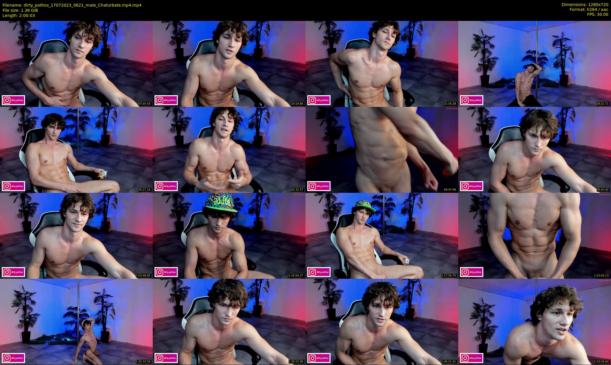 dirty_pothos — 121 minute Chaturbate male cam show recording, 720p, Jul 17, 2023
