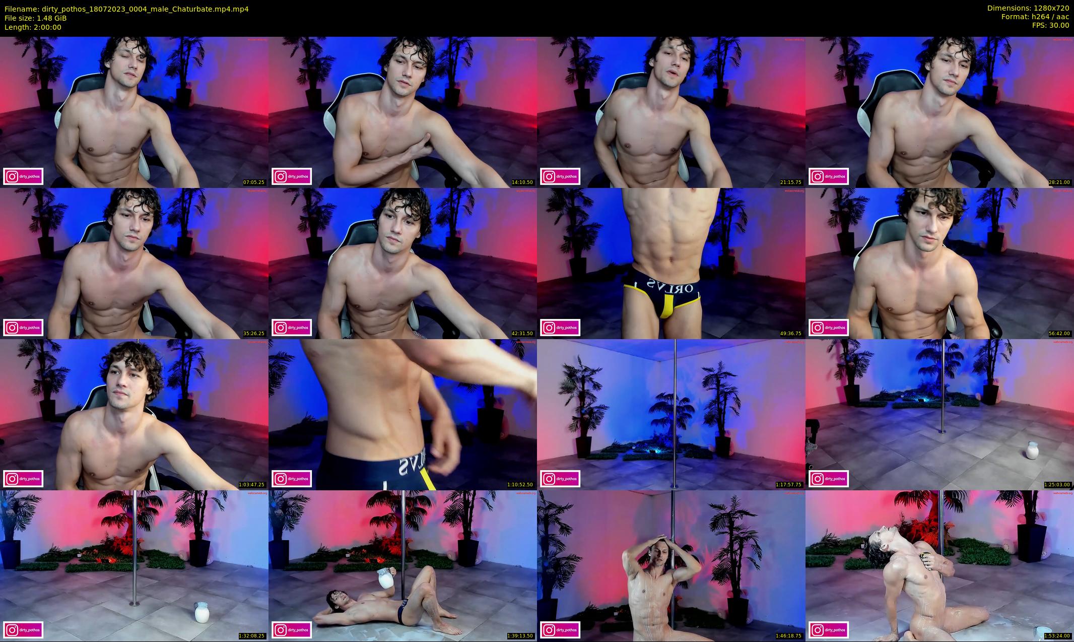 dirty_pothos — 120 minute Chaturbate male cam show recording, 720p, Jul 18, 2023