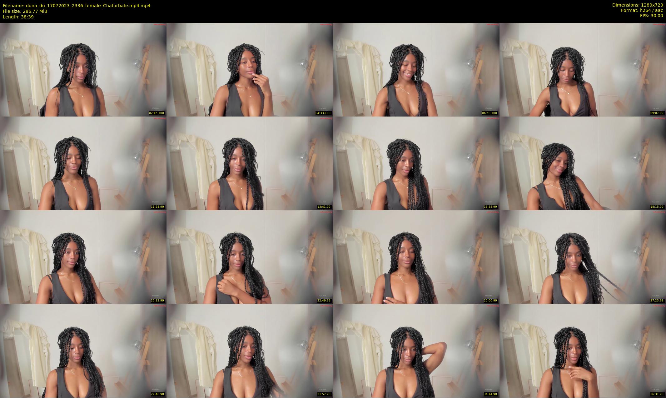 duna_du — 39 minute Chaturbate female cam show recording, 720p, Jul 17, 2023