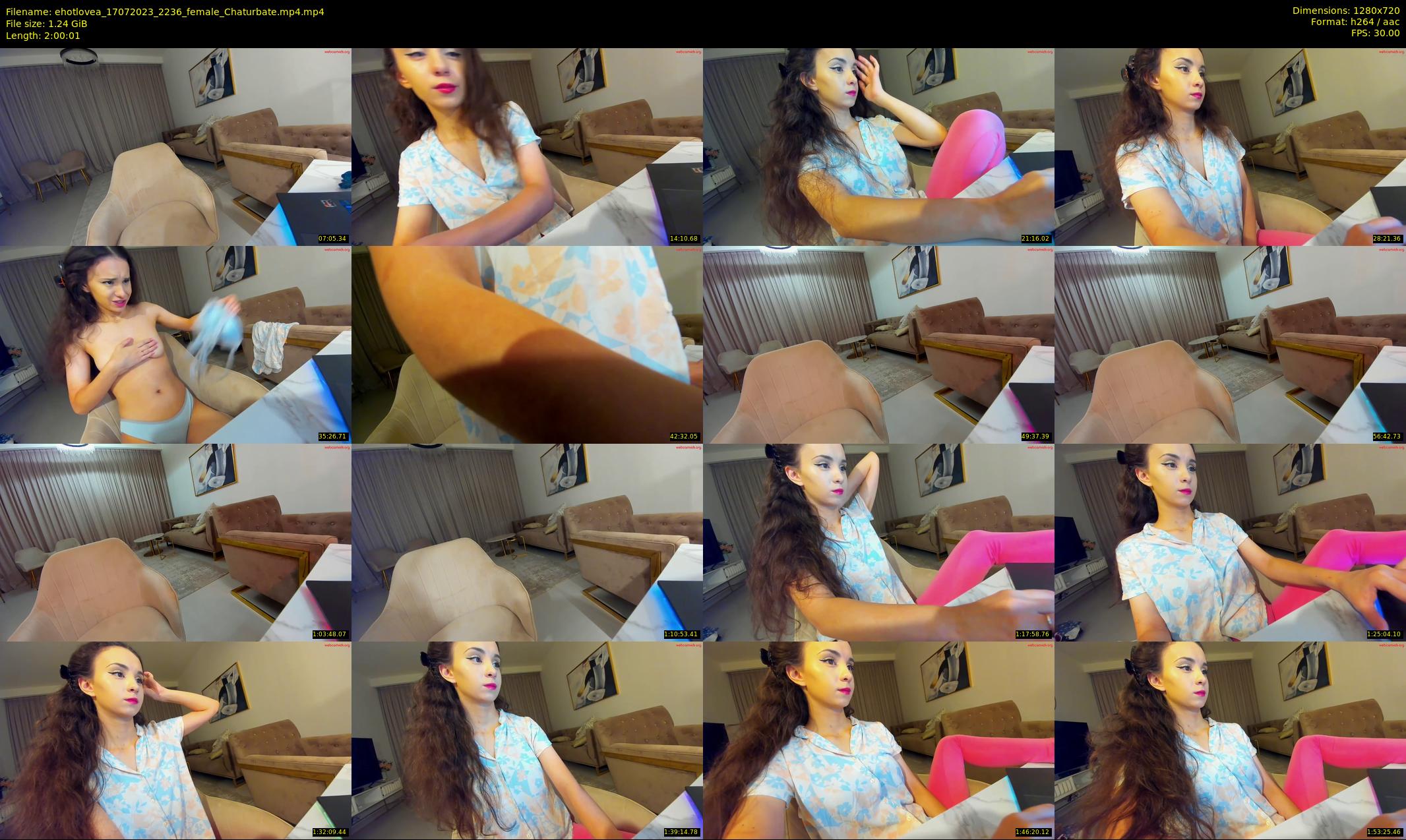 ehotlovea — 121 minute Chaturbate female cam show recording, 720p, Jul 17, 2023