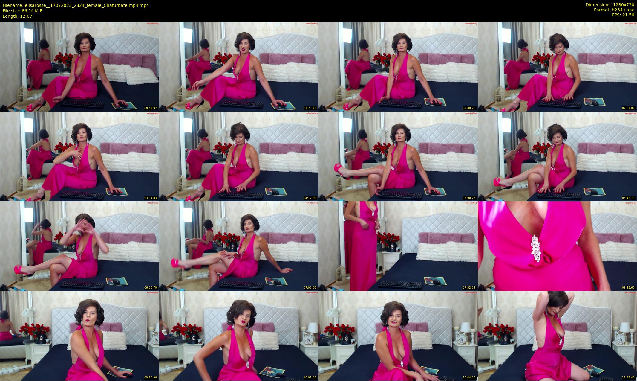 elisarosse_ — 13 minute Chaturbate female cam show recording, 720p, Jul 17, 2023