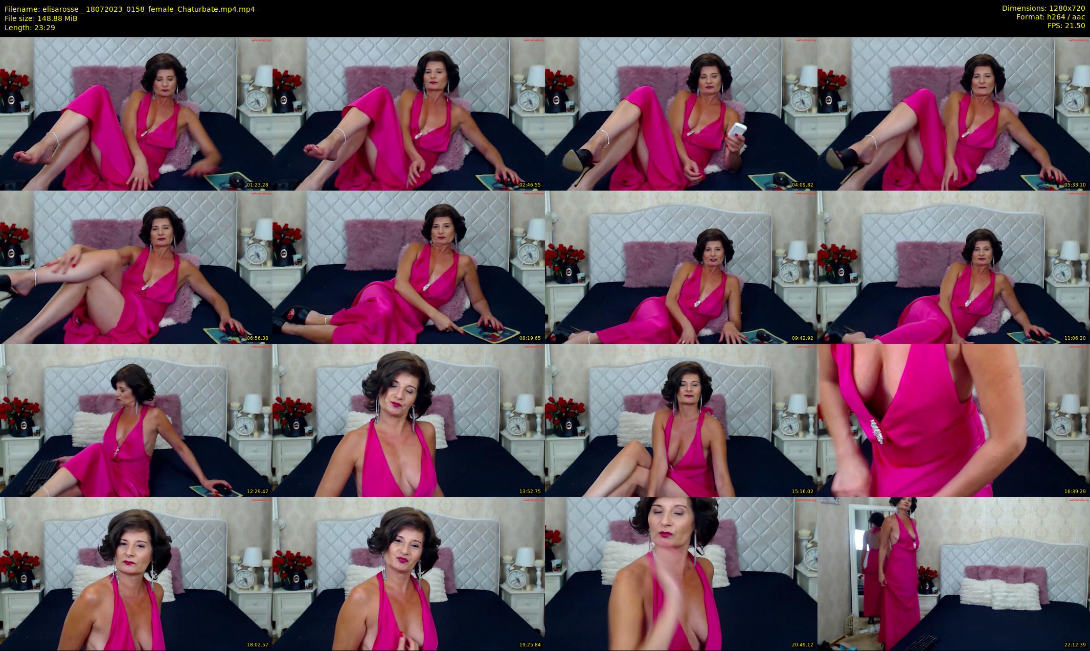 elisarosse_ — 24 minute Chaturbate female cam show recording, 720p, Jul 18, 2023