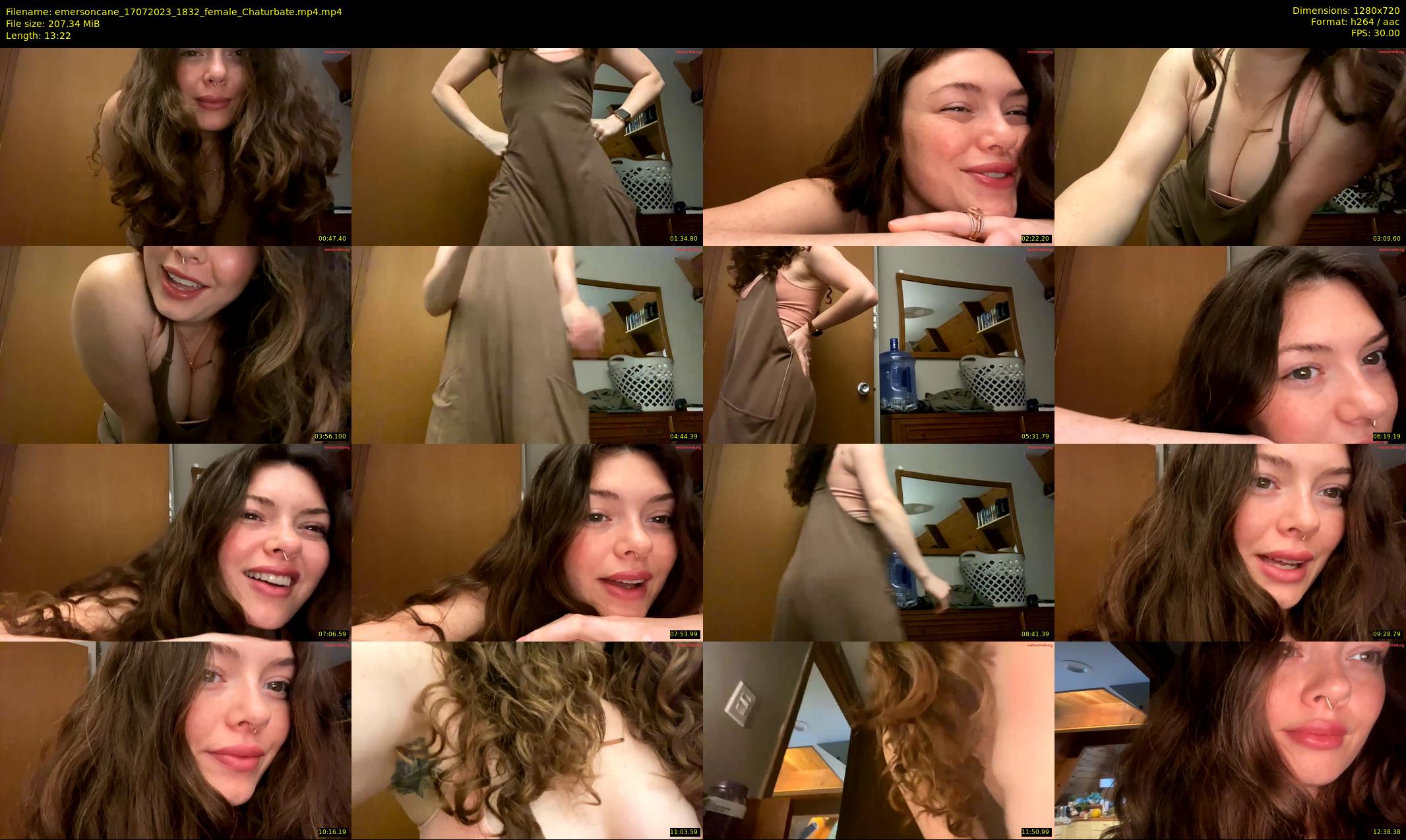 emersoncane — 14 minute Chaturbate female cam show recording, 720p, Jul 17, 2023