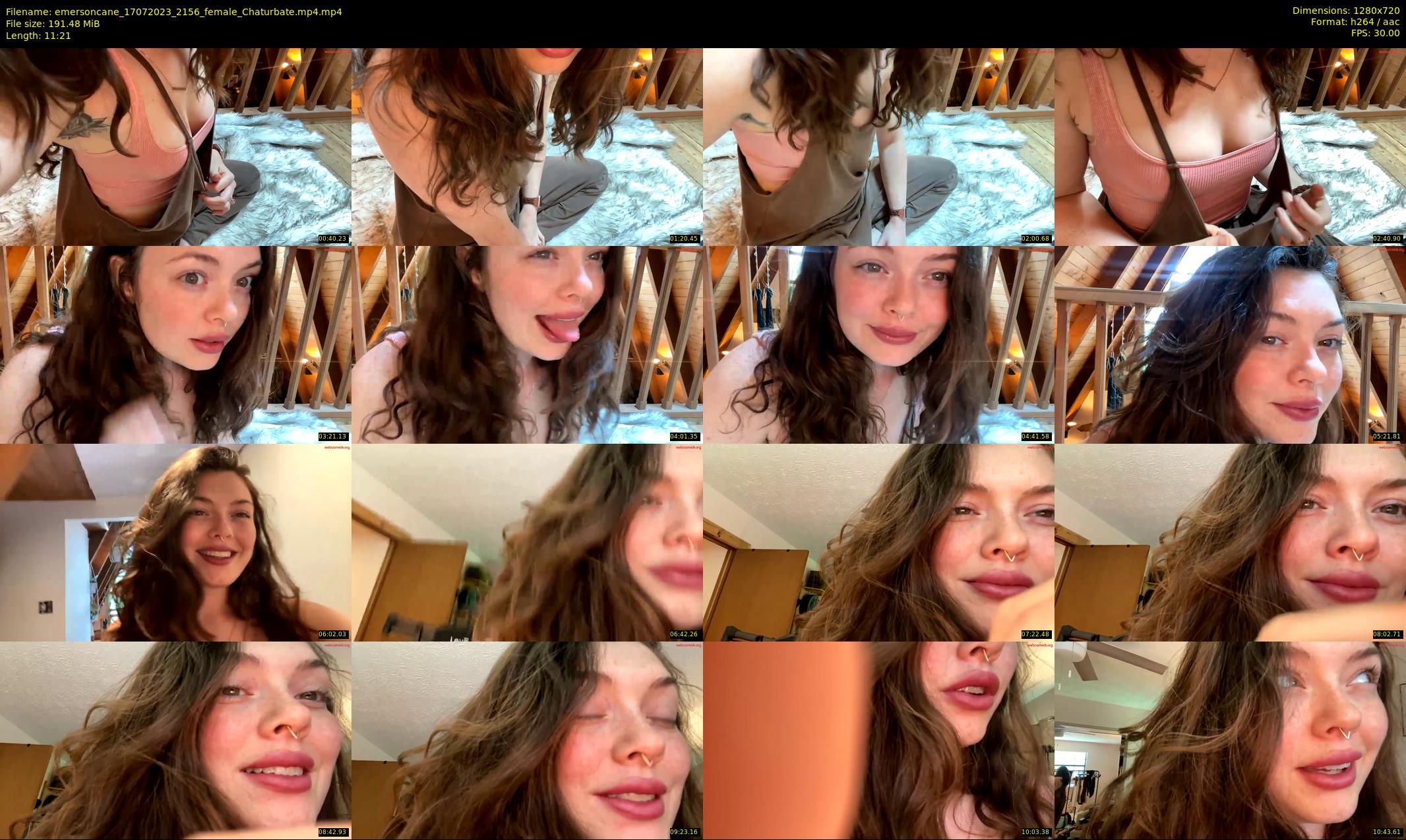 emersoncane — 12 minute Chaturbate female cam show recording, 720p, Jul 17, 2023