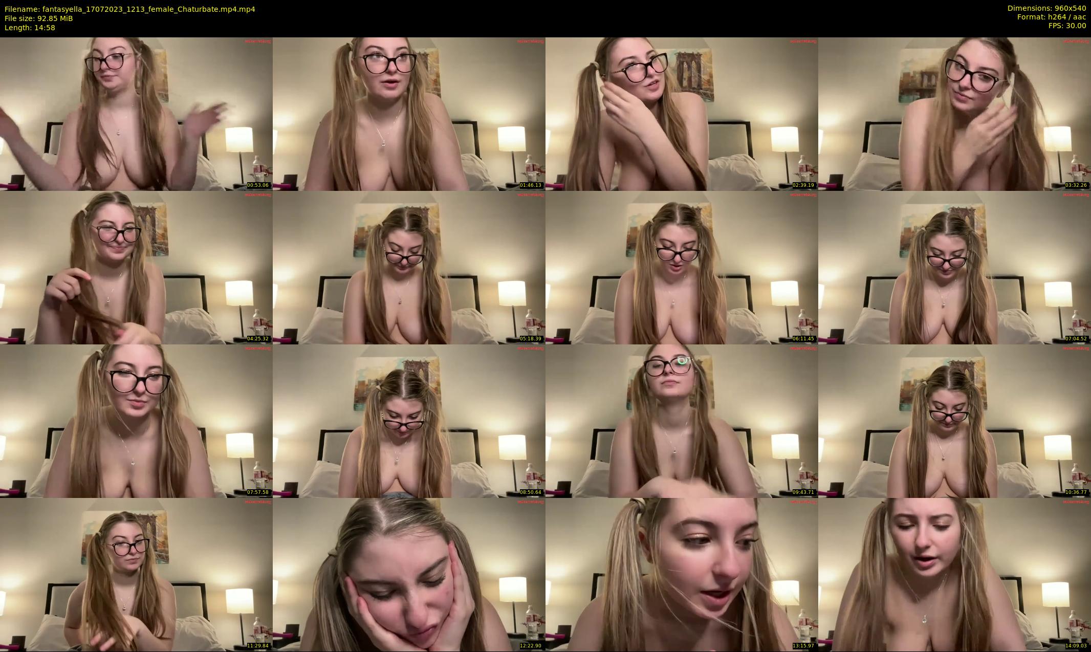 fantasyella — 15 minute Chaturbate female cam show recording, 480p, Jul 17, 2023
