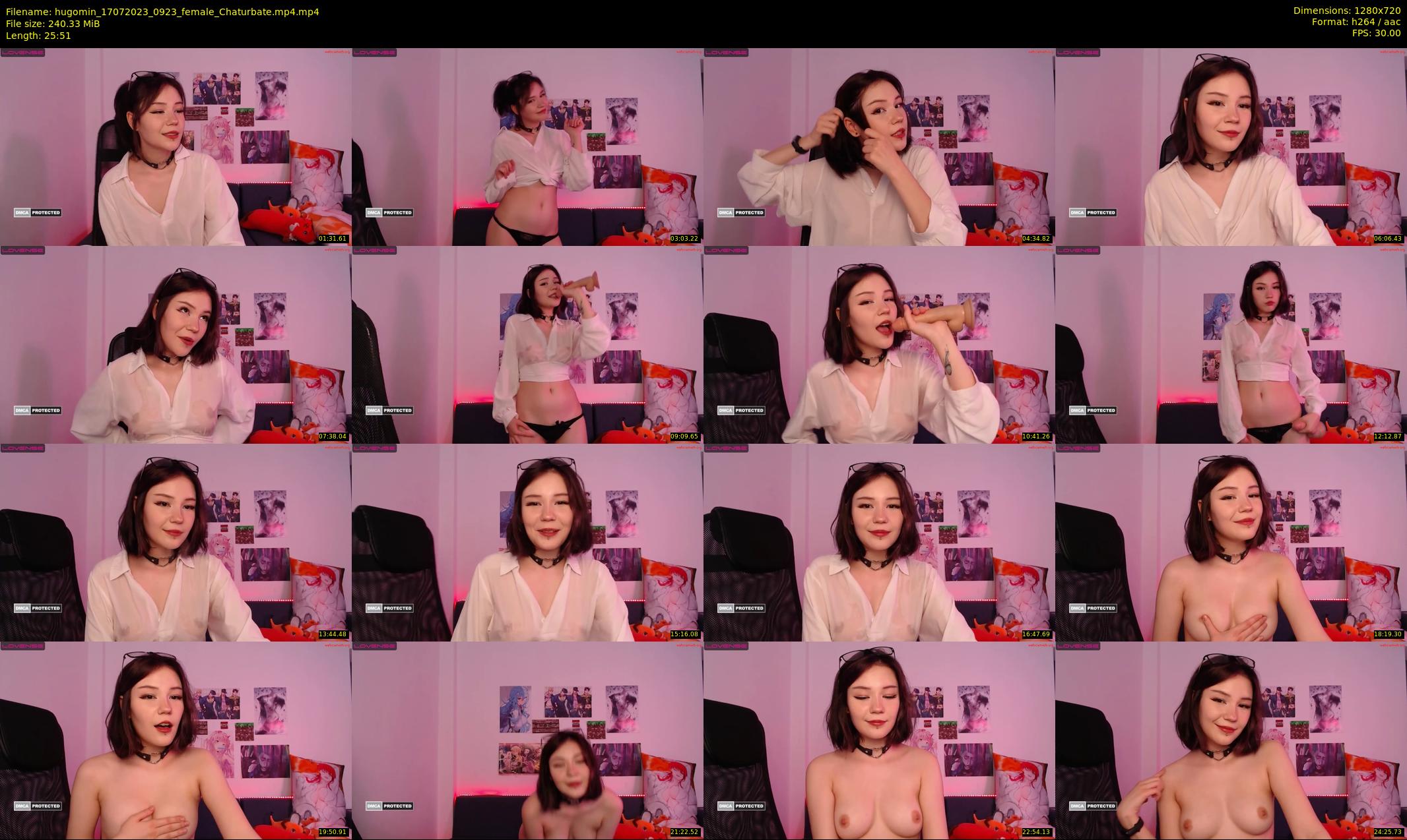 hugomin — 26 minute Chaturbate female cam show recording, 720p, Jul 17, 2023