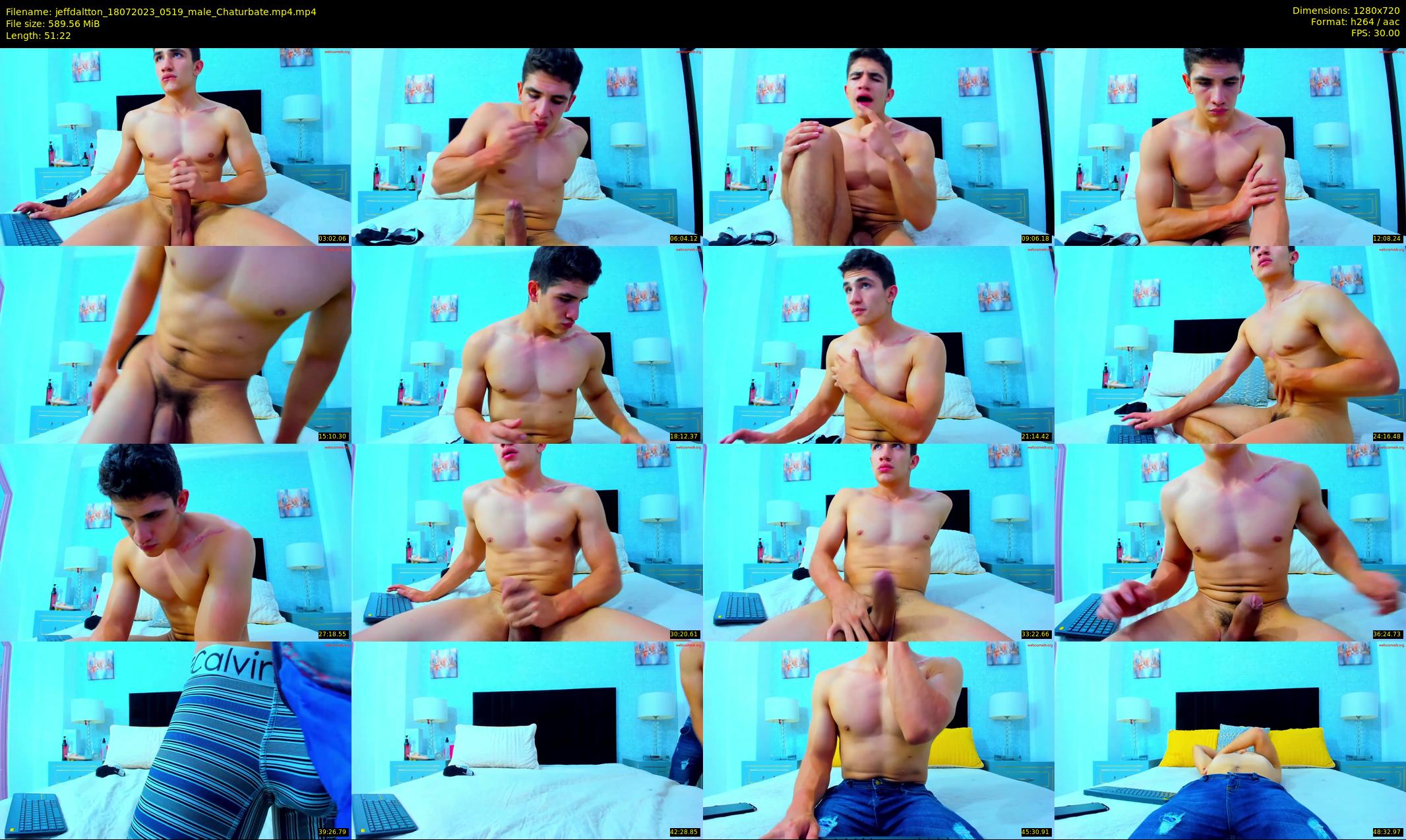 jeffdaltton — 52 minute Chaturbate male cam show recording, 720p, Jul 18, 2023