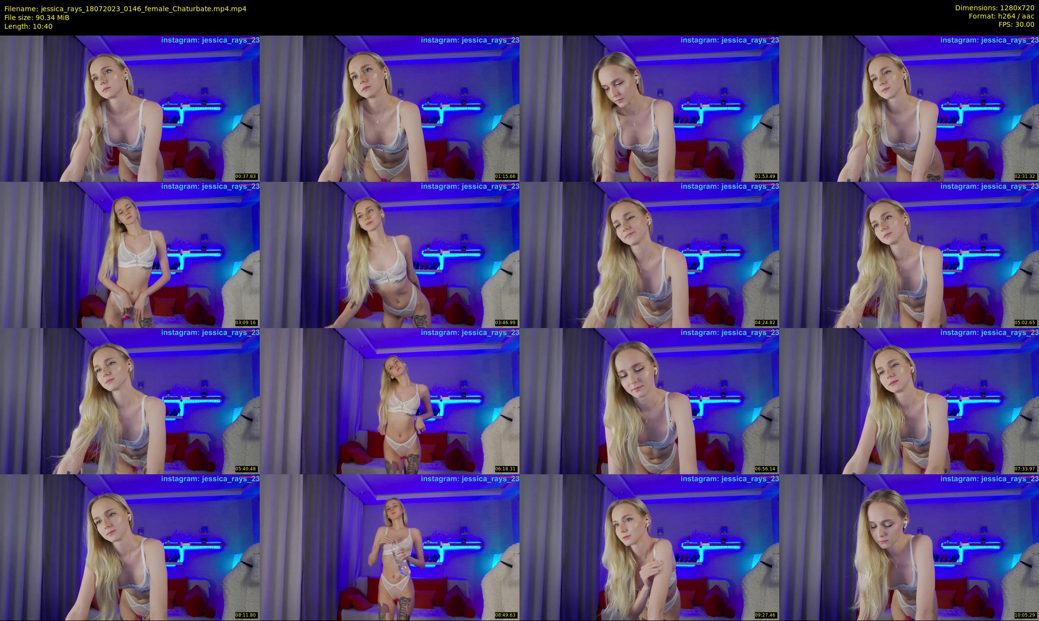jessica_rays — 11 minute Chaturbate couple cam show recording, 720p, Jul 18, 2023