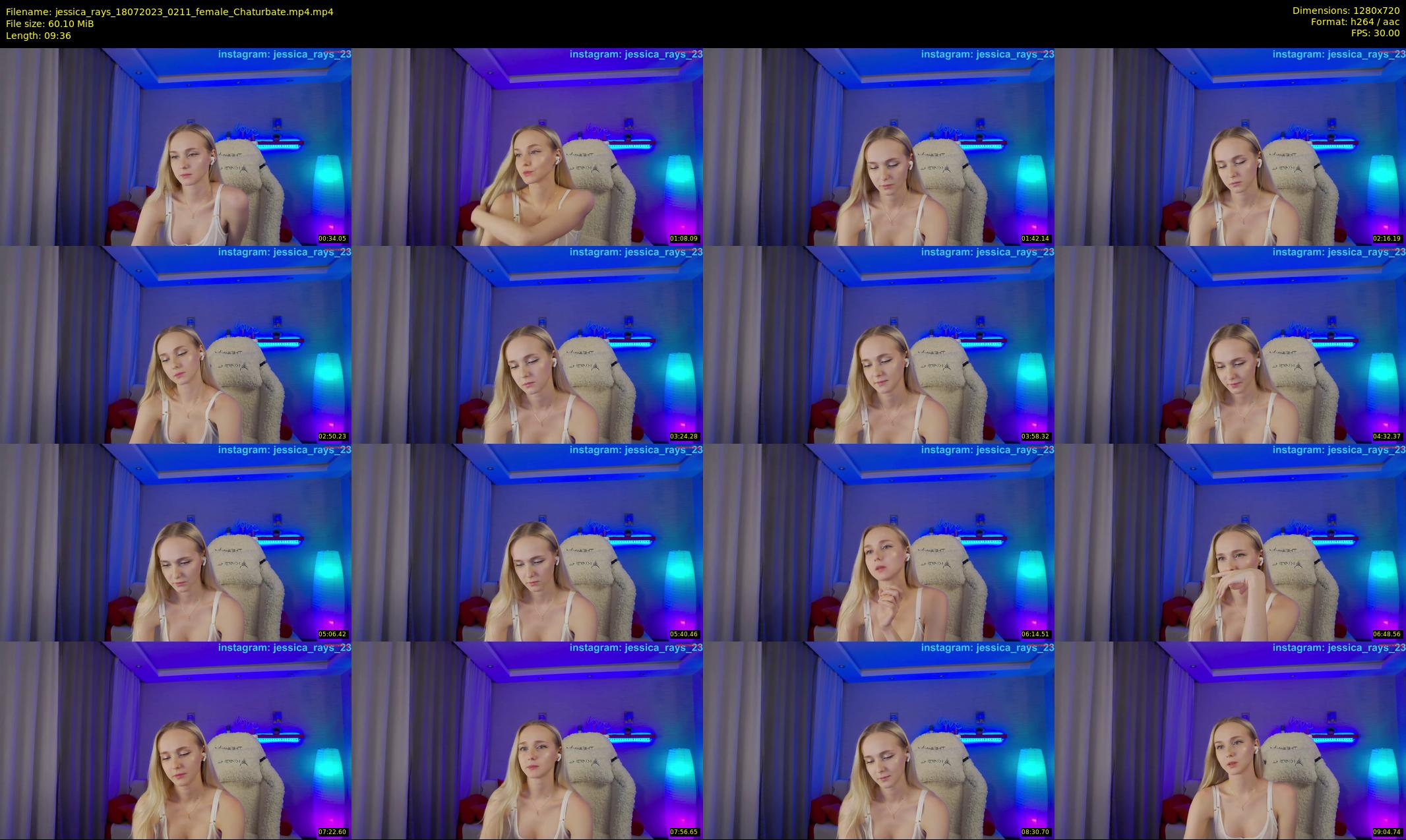 jessica_rays — 10 minute Chaturbate couple cam show recording, 720p, Jul 18, 2023
