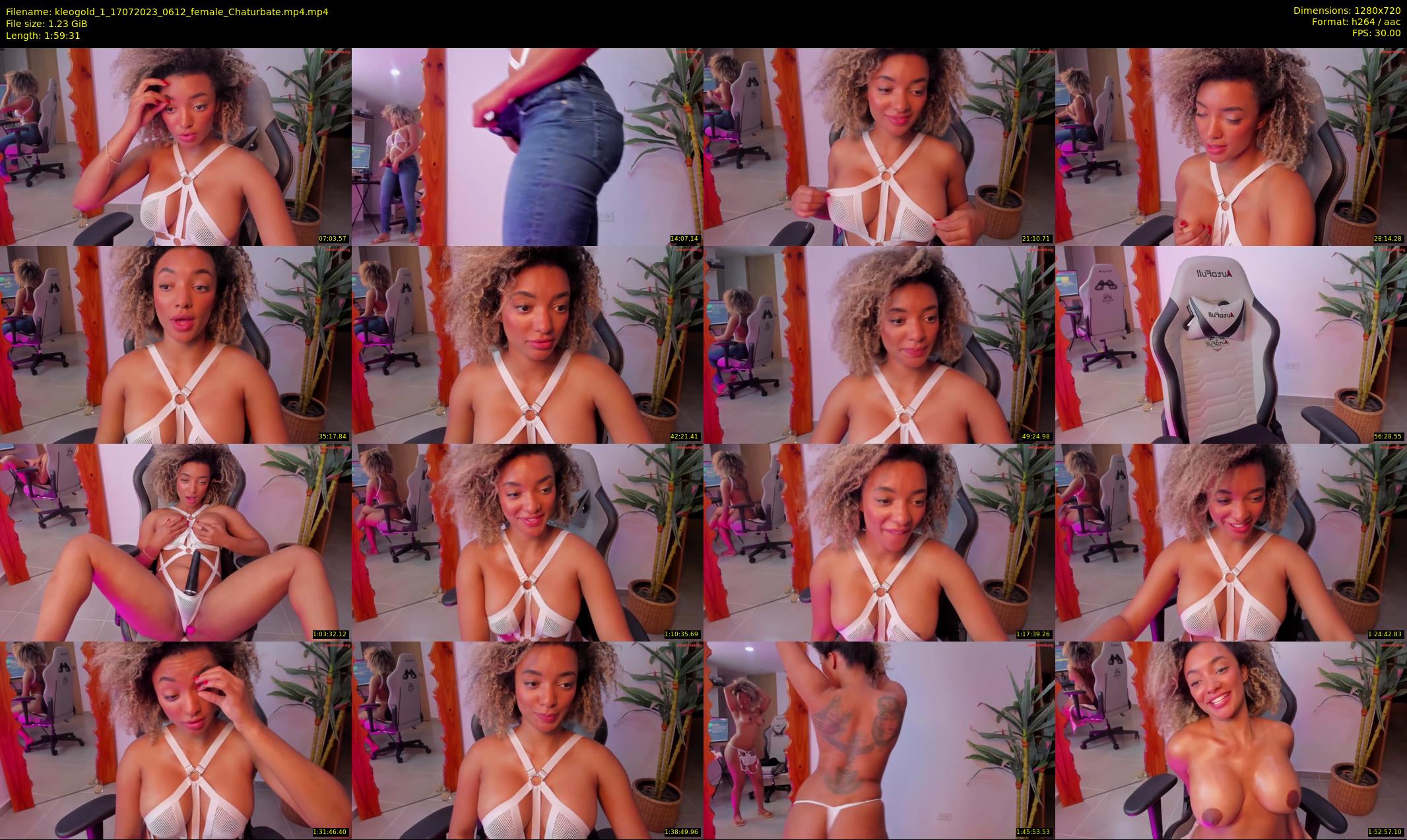 kleogold_1 — 120 minute Chaturbate female cam show recording, 720p, Jul 17, 2023