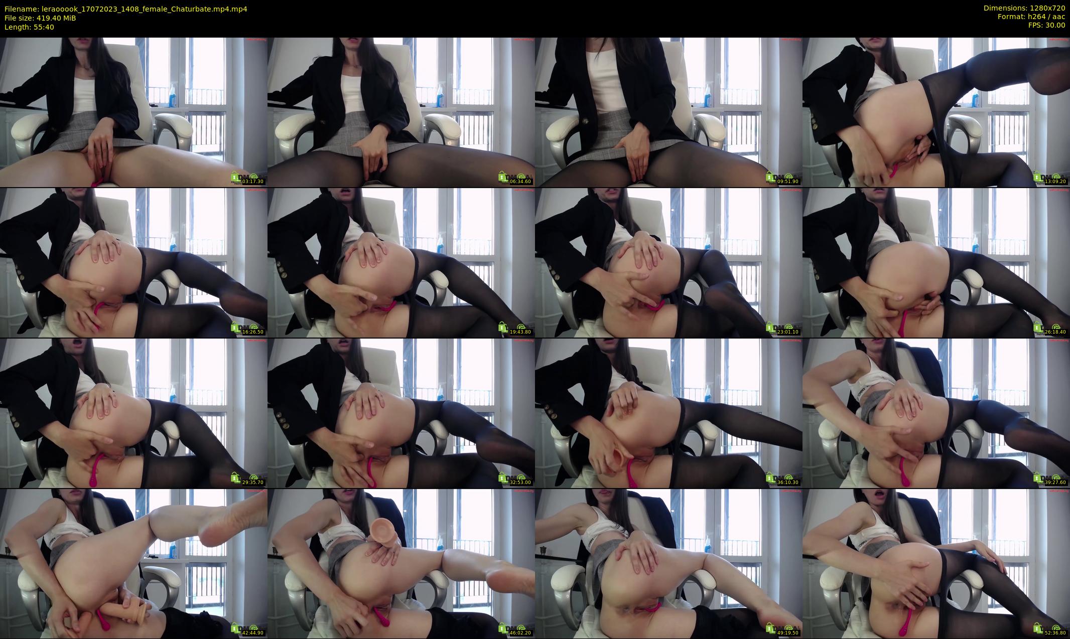 leraooook — 56 minute Chaturbate female cam show recording, 720p, Jul 17, 2023
