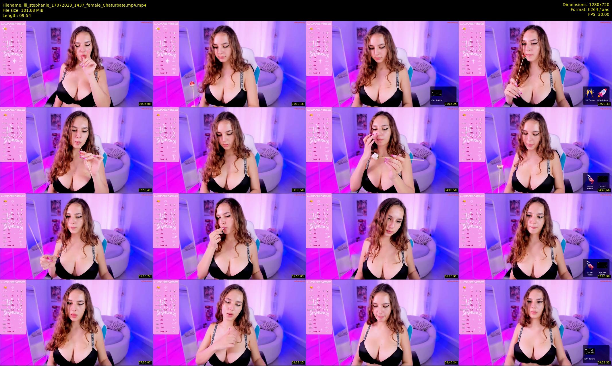 lil_stephanie — 10 minute Chaturbate female cam show recording, 720p, Jul 17, 2023