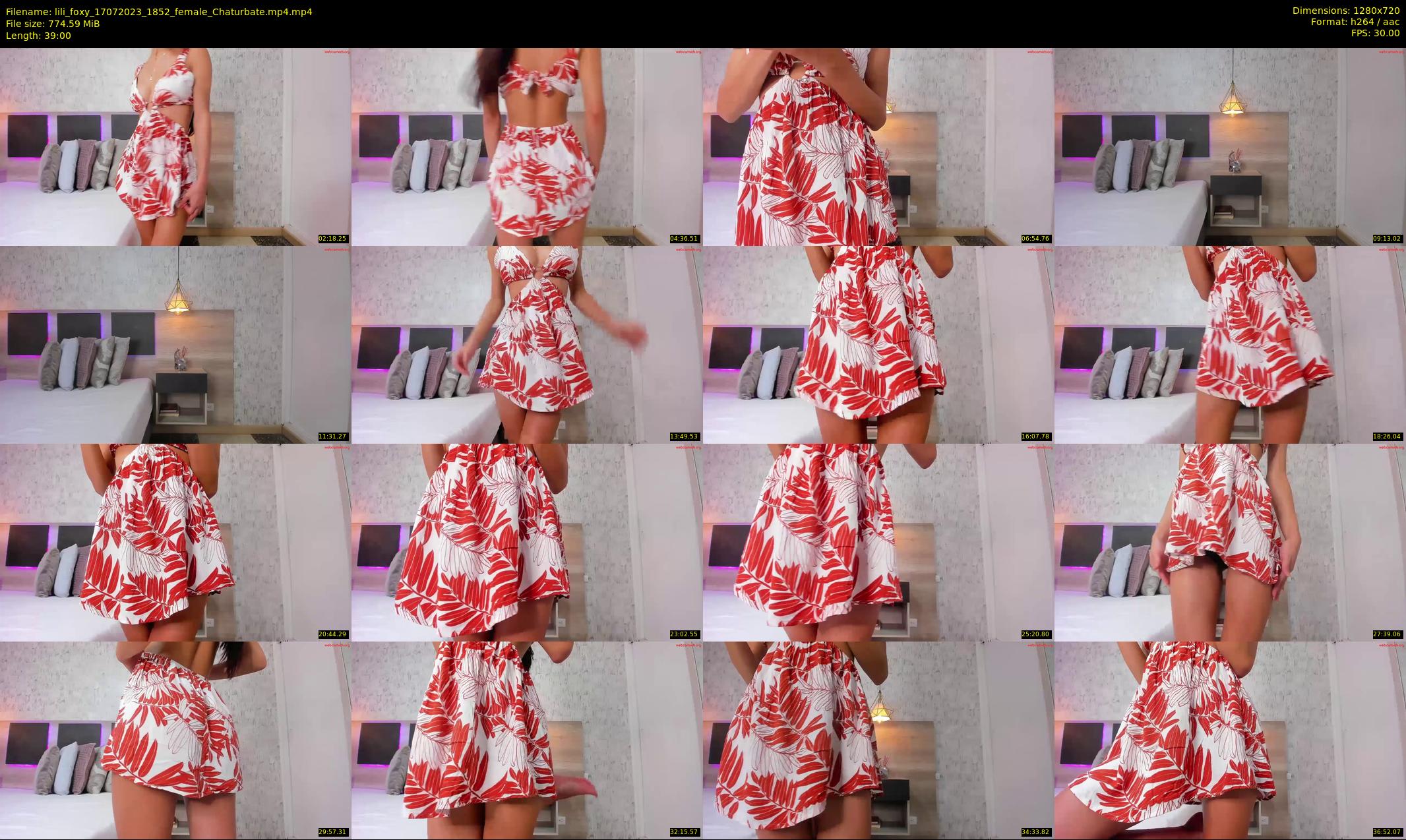 lili_foxy — 39 minute Chaturbate female cam show recording, 720p, Jul 17, 2023