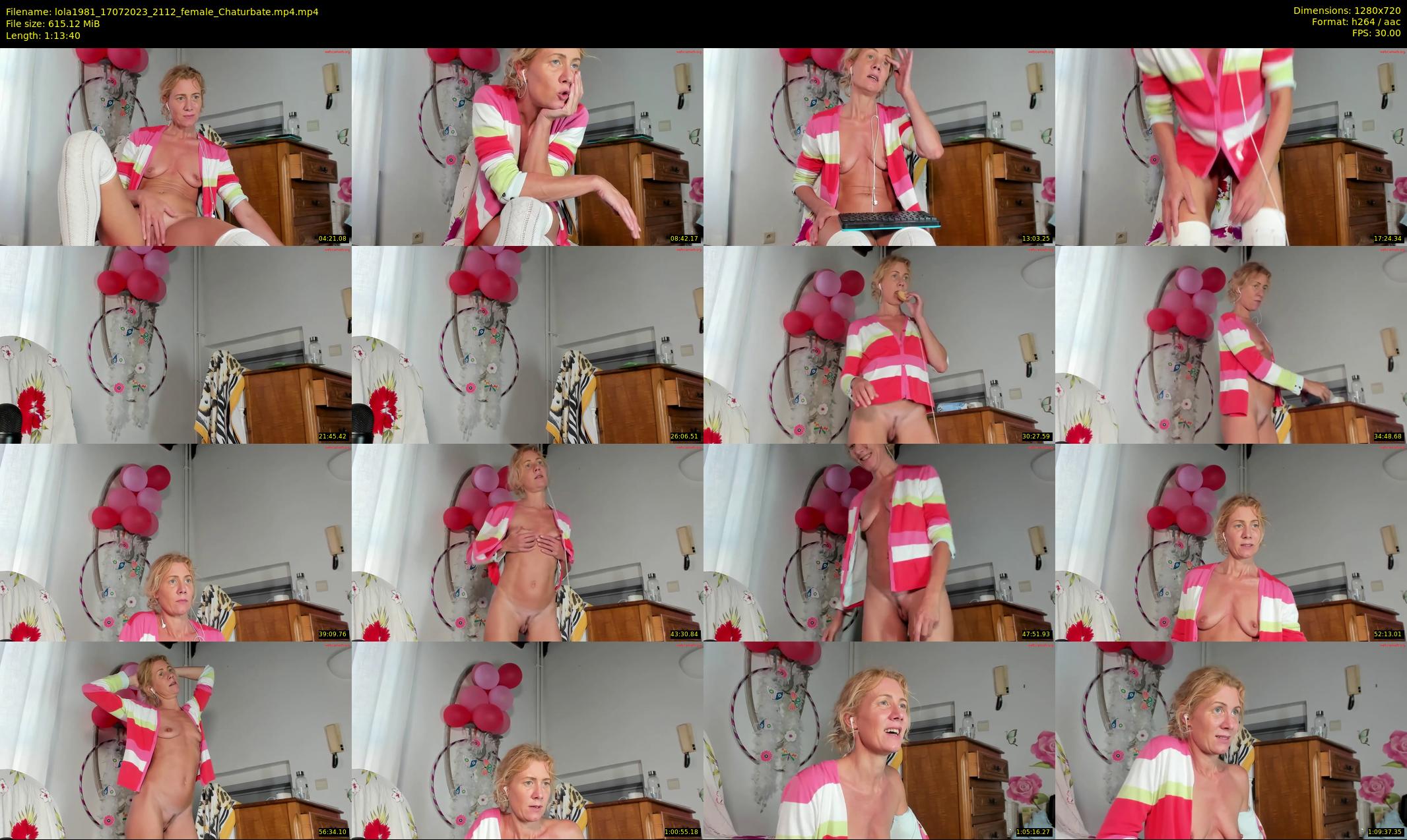 lola1981 — 74 minute Chaturbate female cam show recording, 720p, Jul 17, 2023
