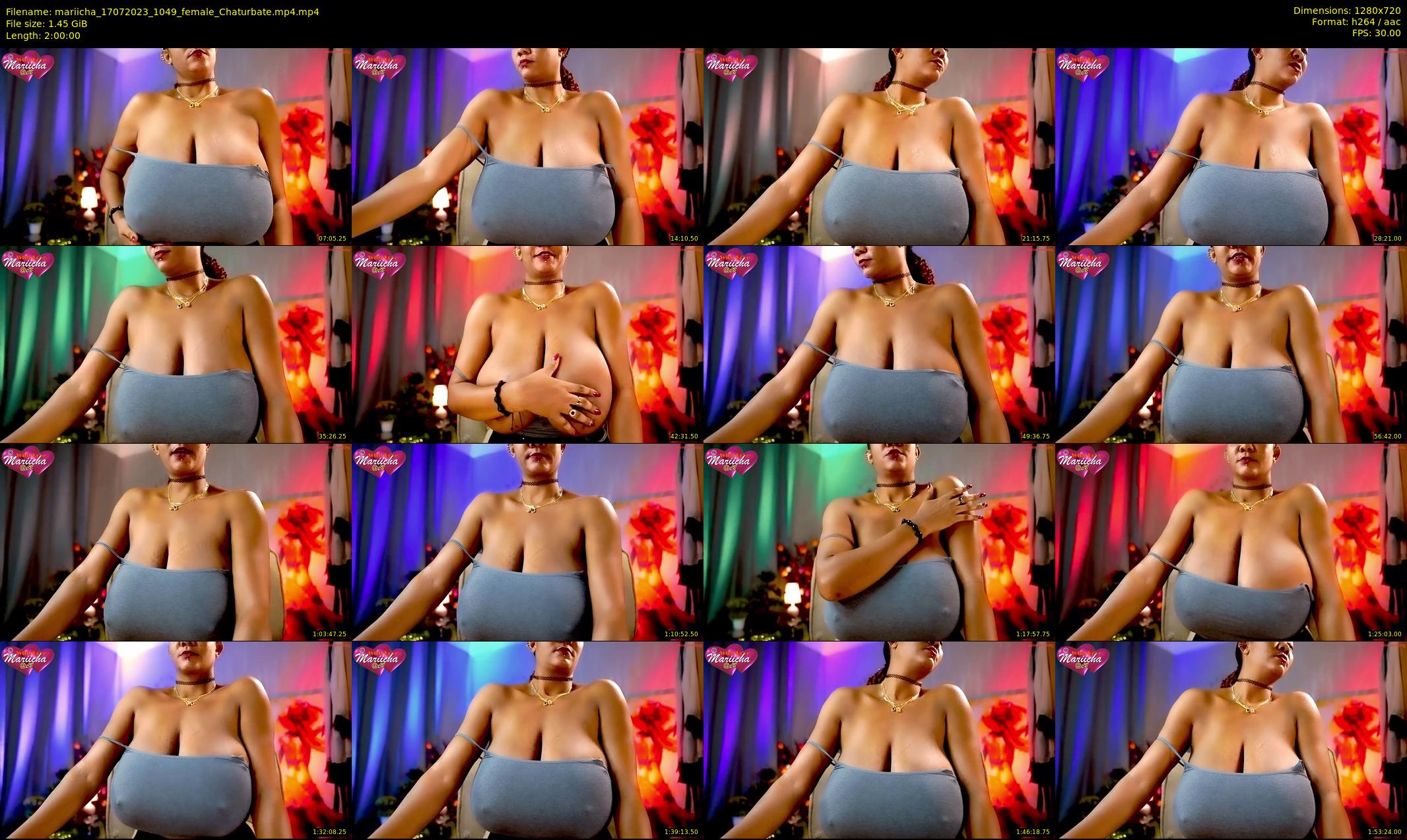 mariicha — 120 minute Chaturbate female cam show recording, 720p, Jul 17, 2023