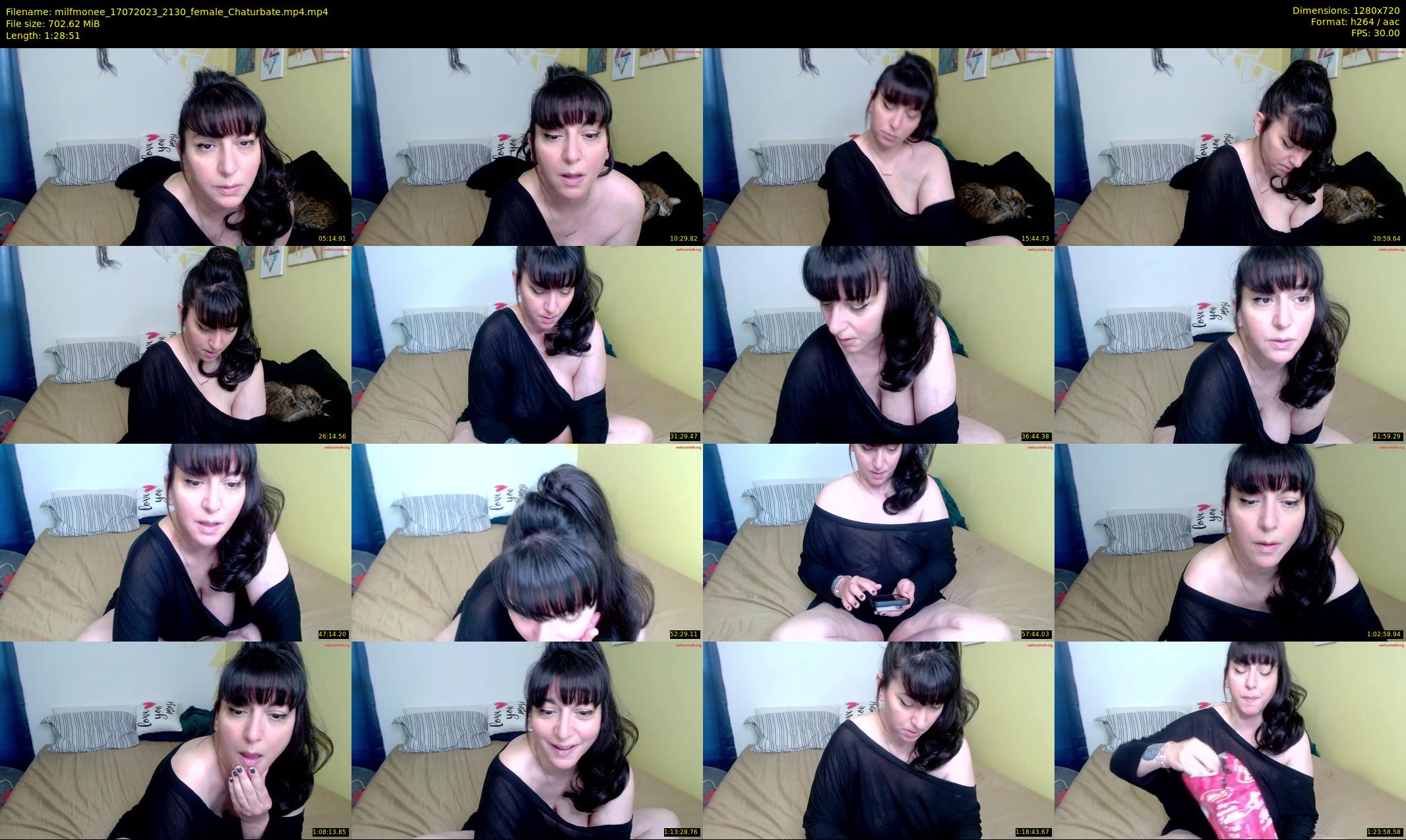 milfmonee — 89 minute Chaturbate female cam show recording, 720p, Jul 17, 2023