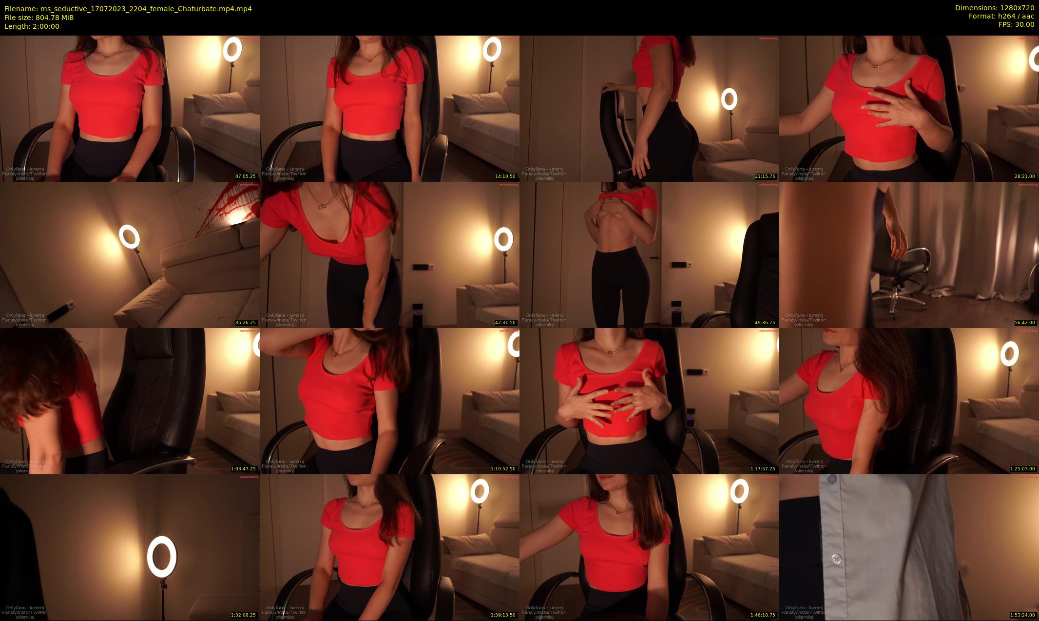 ms_seductive — 120 minute Chaturbate female cam show recording, 720p, Jul 17, 2023