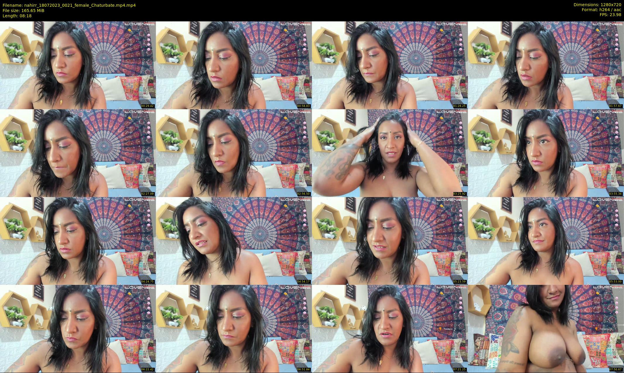 nahirr — 9 minute Chaturbate female cam show recording, 720p, Jul 18, 2023