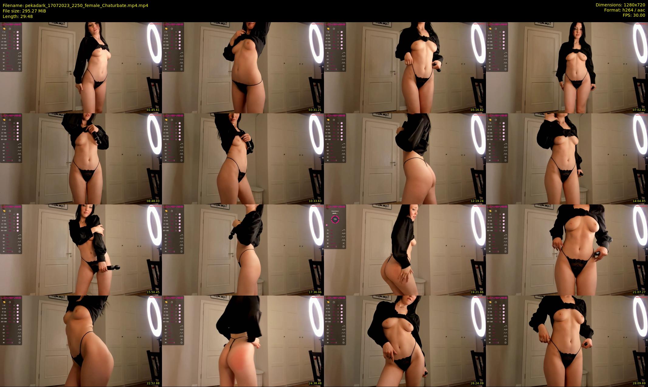 pekadark — 30 minute Chaturbate female cam show recording, 720p, Jul 17, 2023