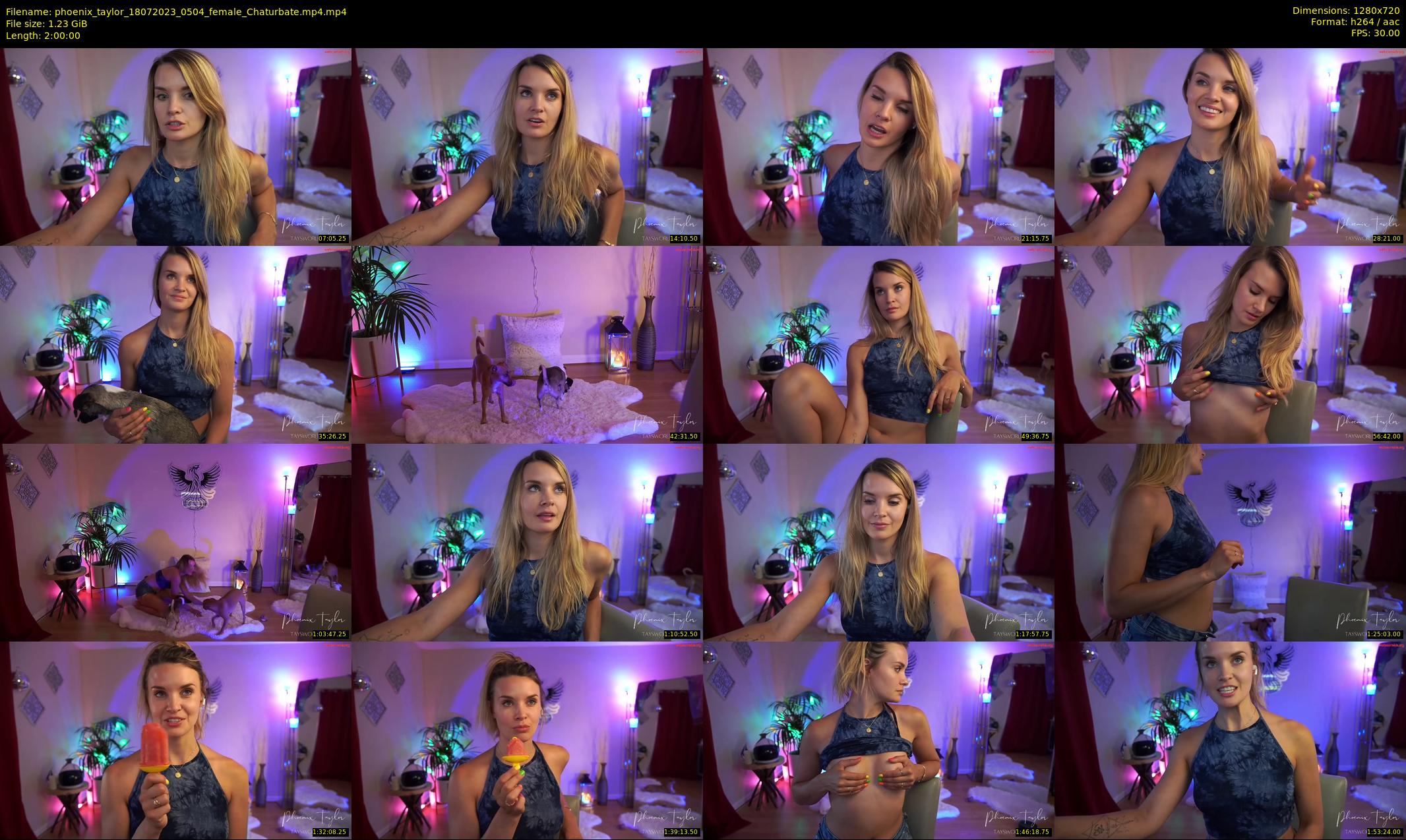 phoenix_taylor — 120 minute Chaturbate female cam show recording, 720p, Jul 18, 2023