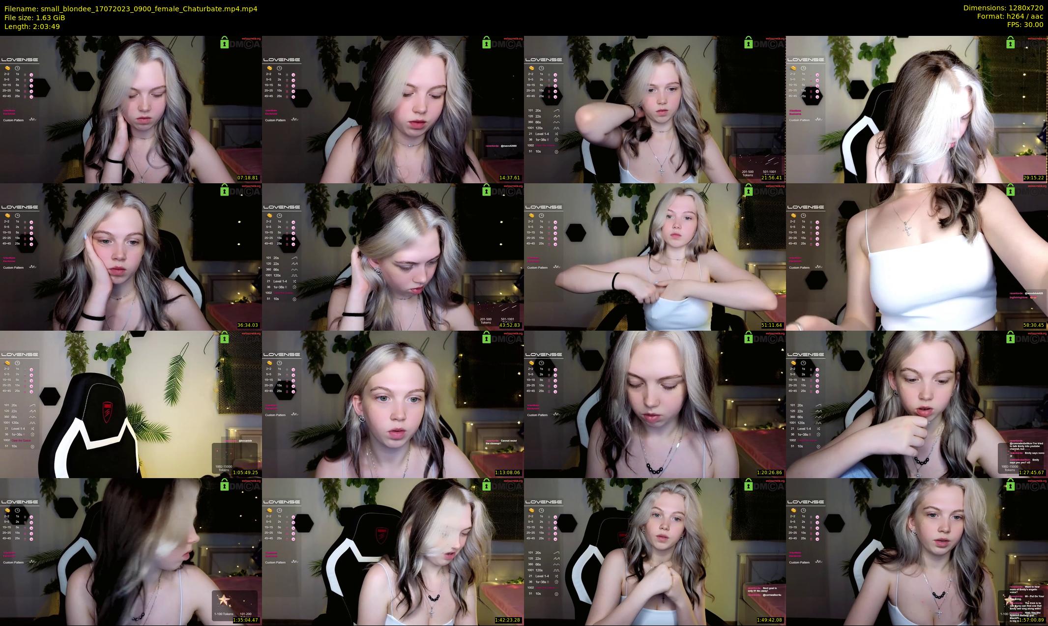 small_blondee — 124 minute Chaturbate female cam show recording, 720p, Jul 17, 2023