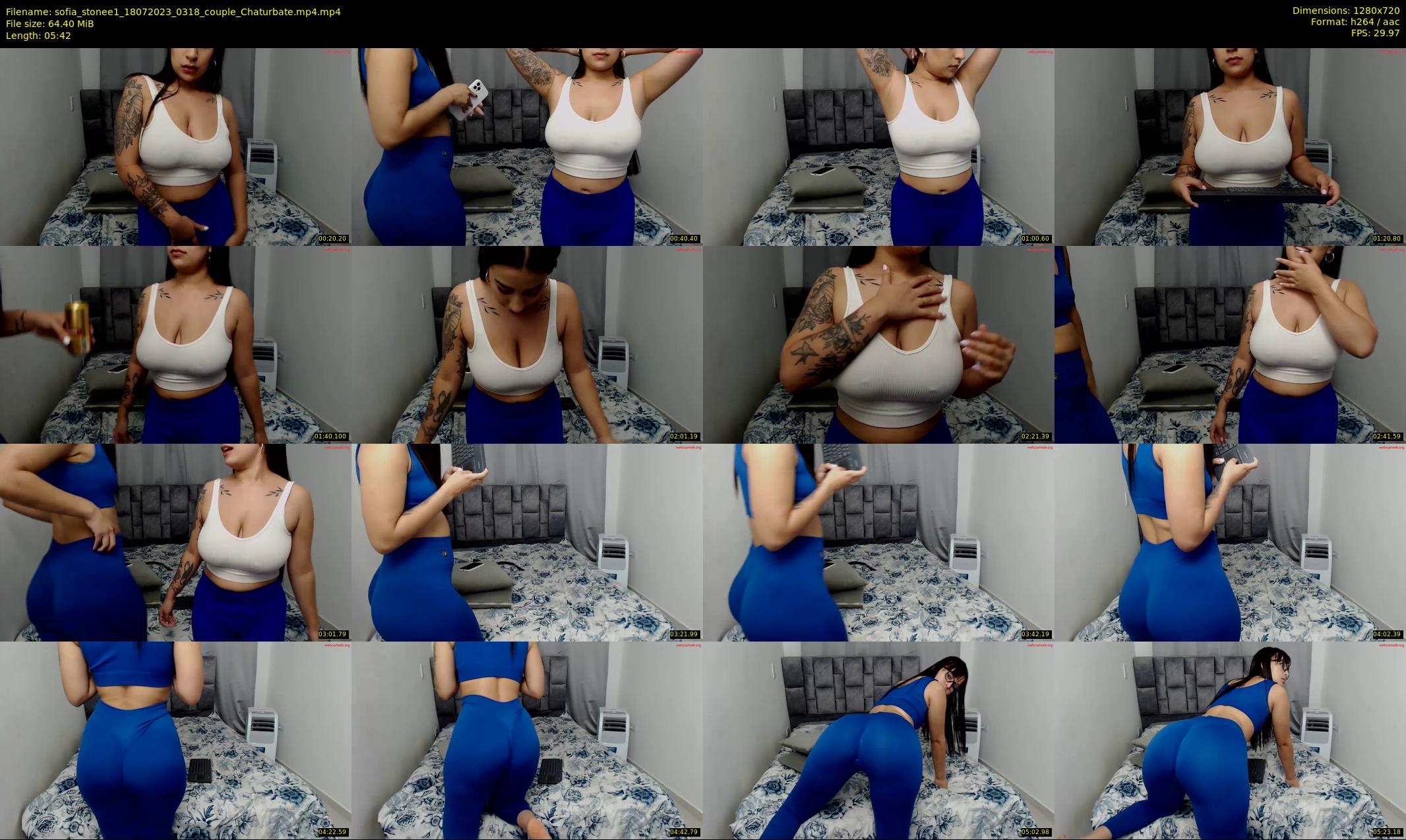 sofia_stonee1 — 6 minute Chaturbate female cam show recording, 720p, Jul 18, 2023